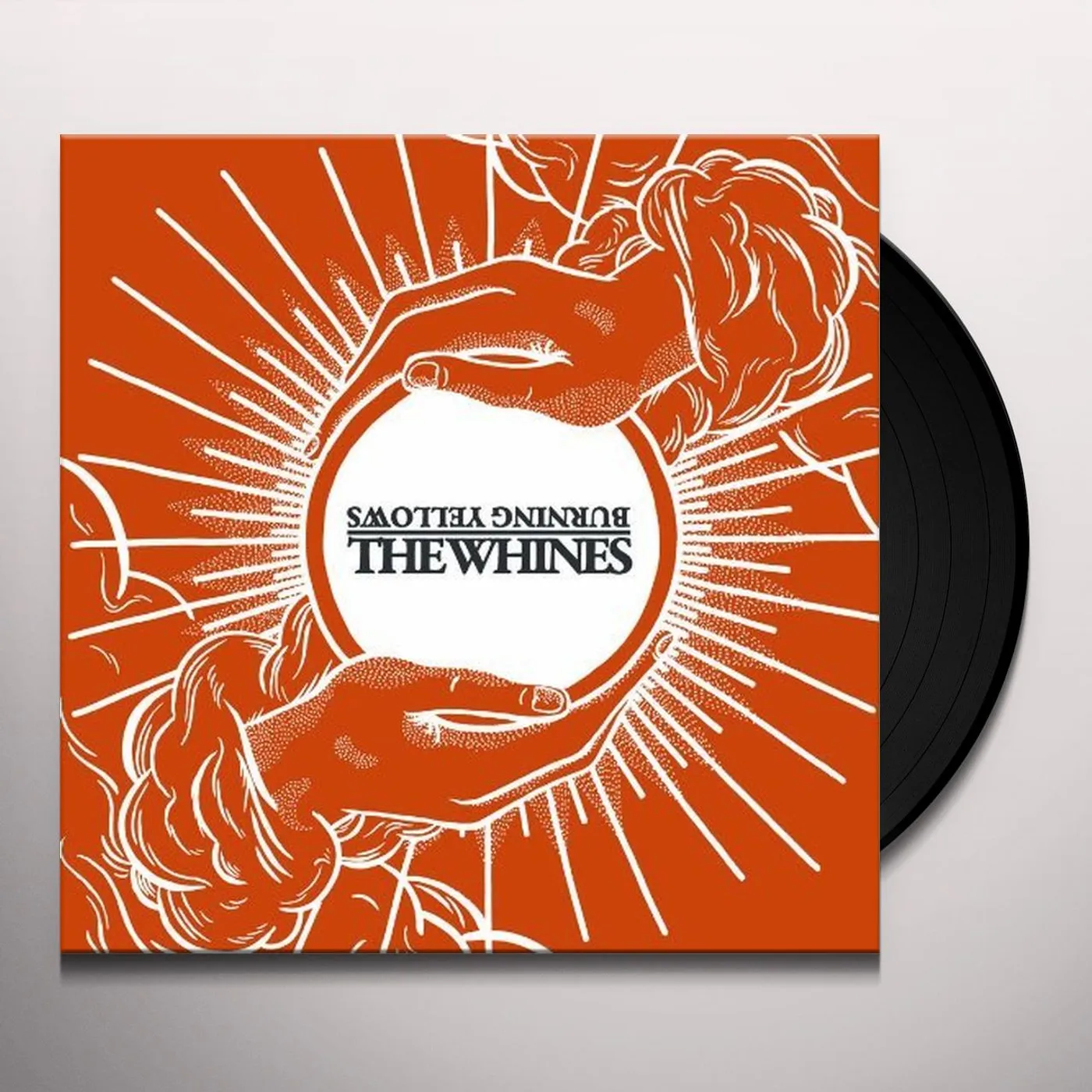 Burning Yellows SPLIT Vinyl Record