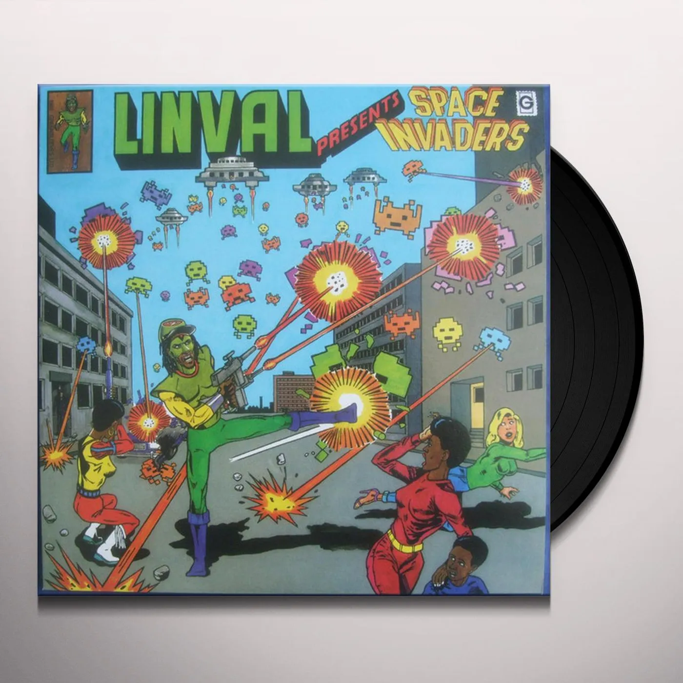 Linval Thompson LINVAL PRESENTS: SPACE INVADERS Vinyl Record