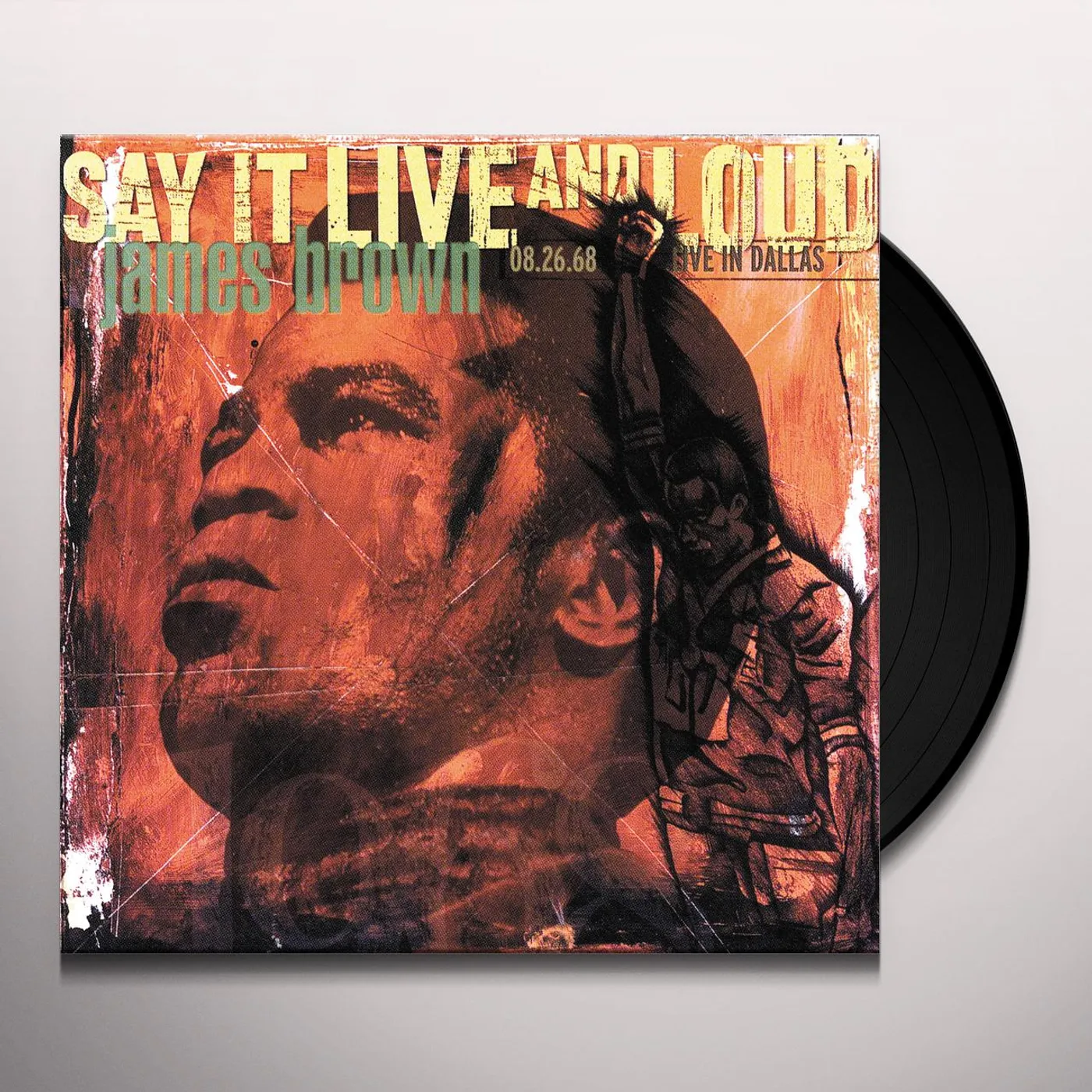 James Brown SAY IT LIVE AND LOUD: LIVE IN DALLAS 8.26.68 (2 LP)(EXPANDED EDITION) Vinyl Record