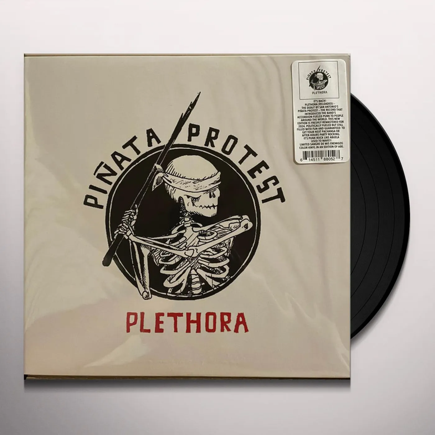 Piñata Protest PLETHORA RELOADED (RED VINYL) Vinyl Record