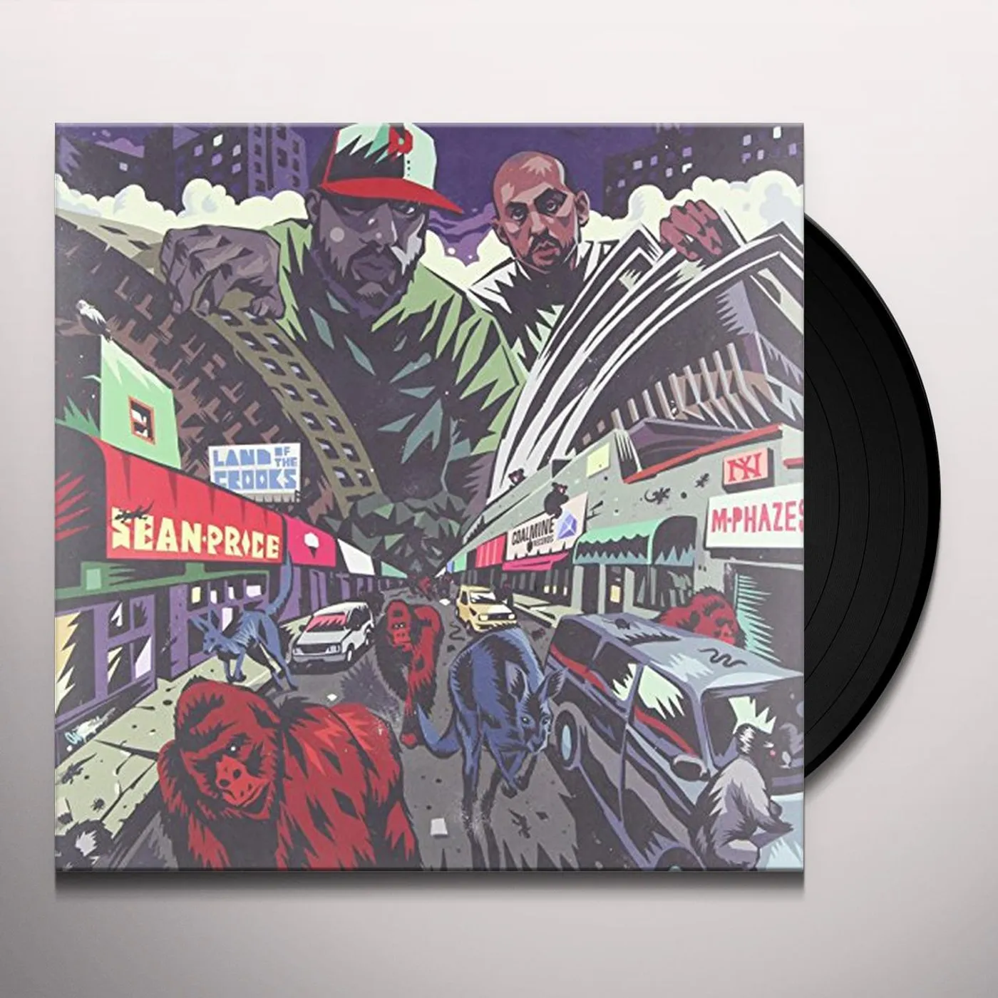 Sean Price & M-Phazes LAND OF THE CROOKS (EP) Vinyl Record