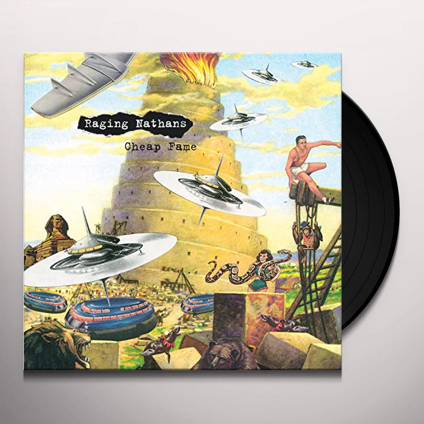 The Raging Nathans Cheap Fame Vinyl Record