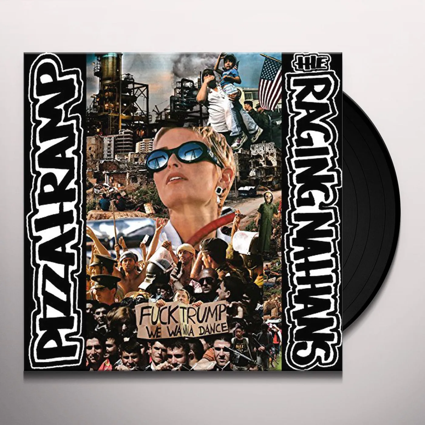 The Raging Nathans SPLIT Vinyl Record