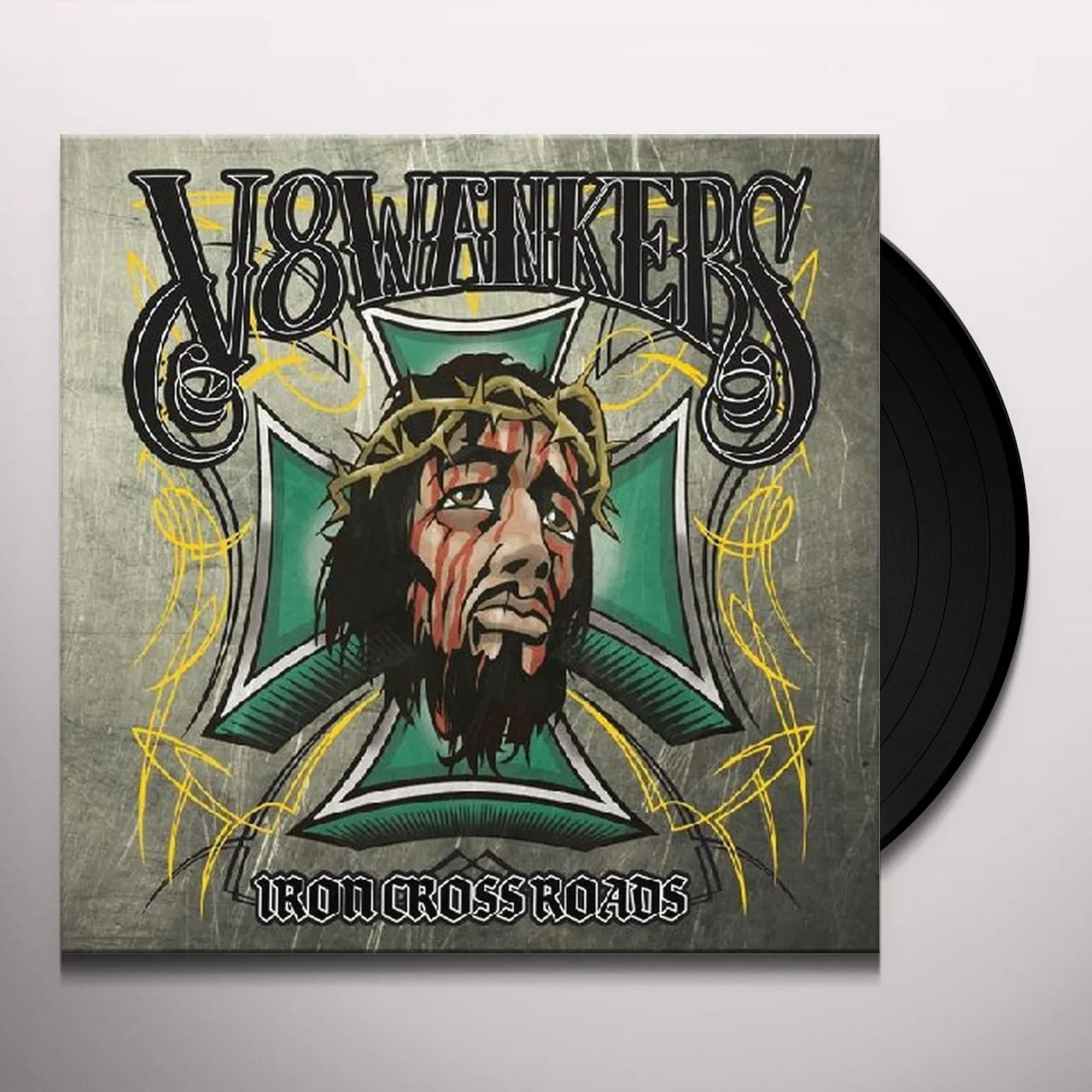 V8 Wankers Iron Crossroads Vinyl Record