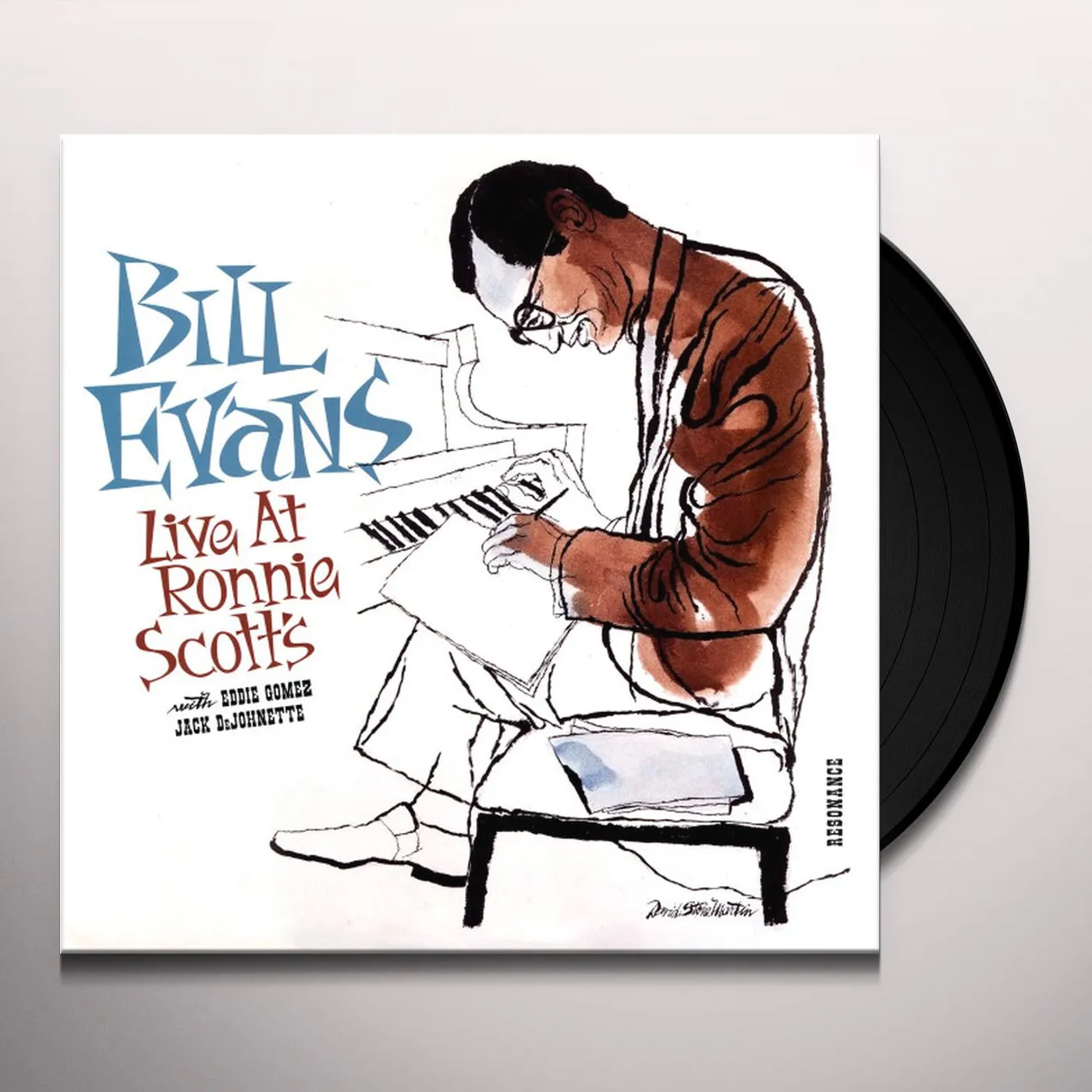 Bill Evans LIVE AT RONNIE SCOTT'S (WITH EDDIE GOMEZ & JACK) Vinyl Record