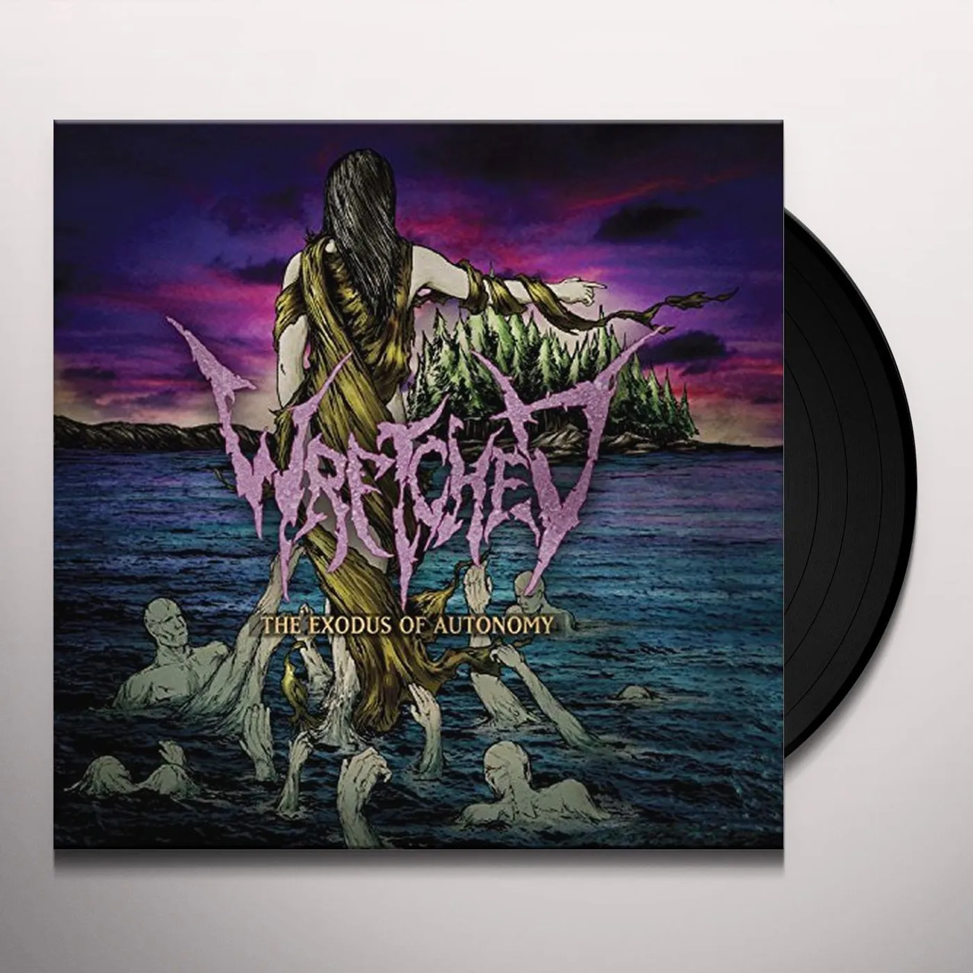 Wretched EXODUS OF AUTONOMY Vinyl Record
