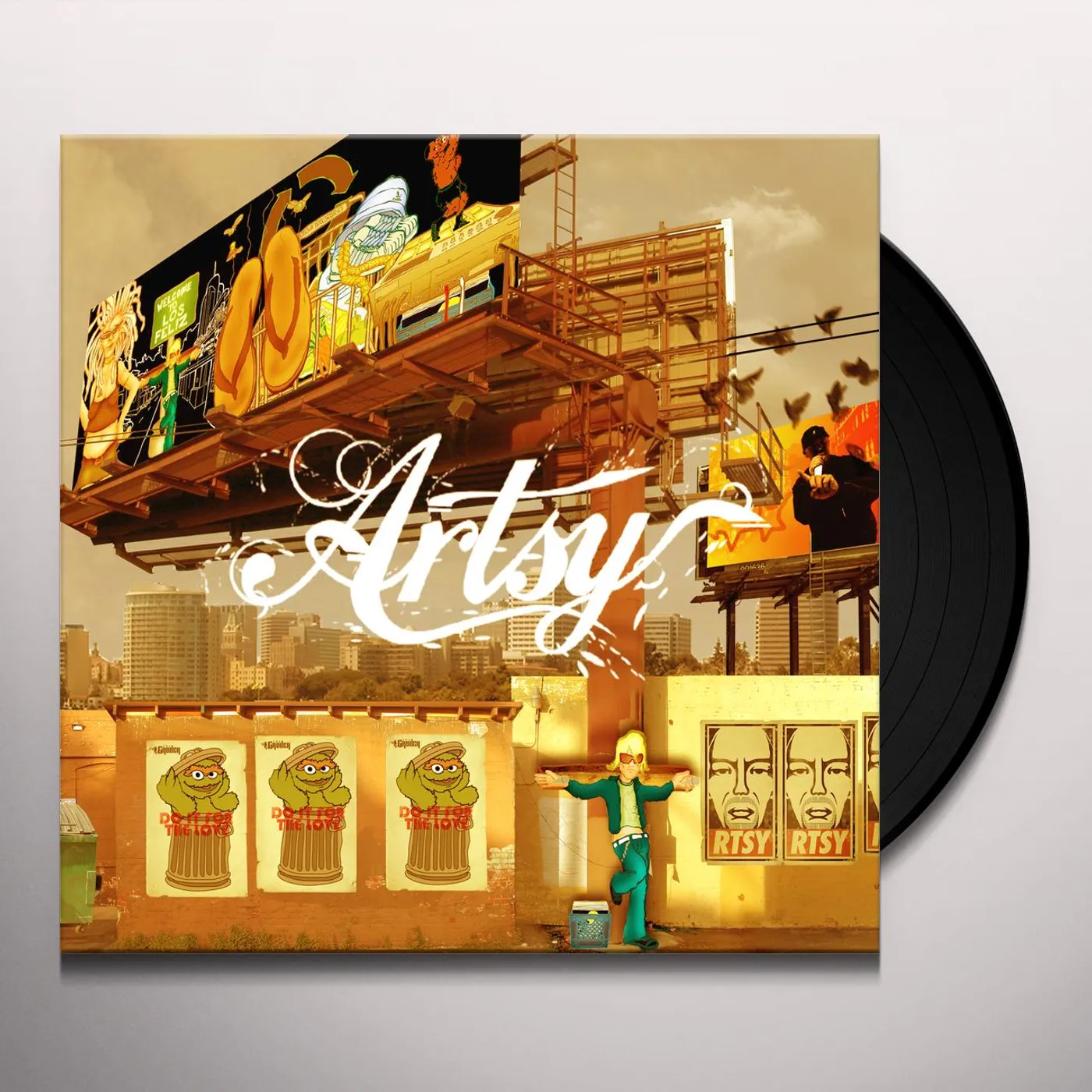The Grouch ARTSY Vinyl Record