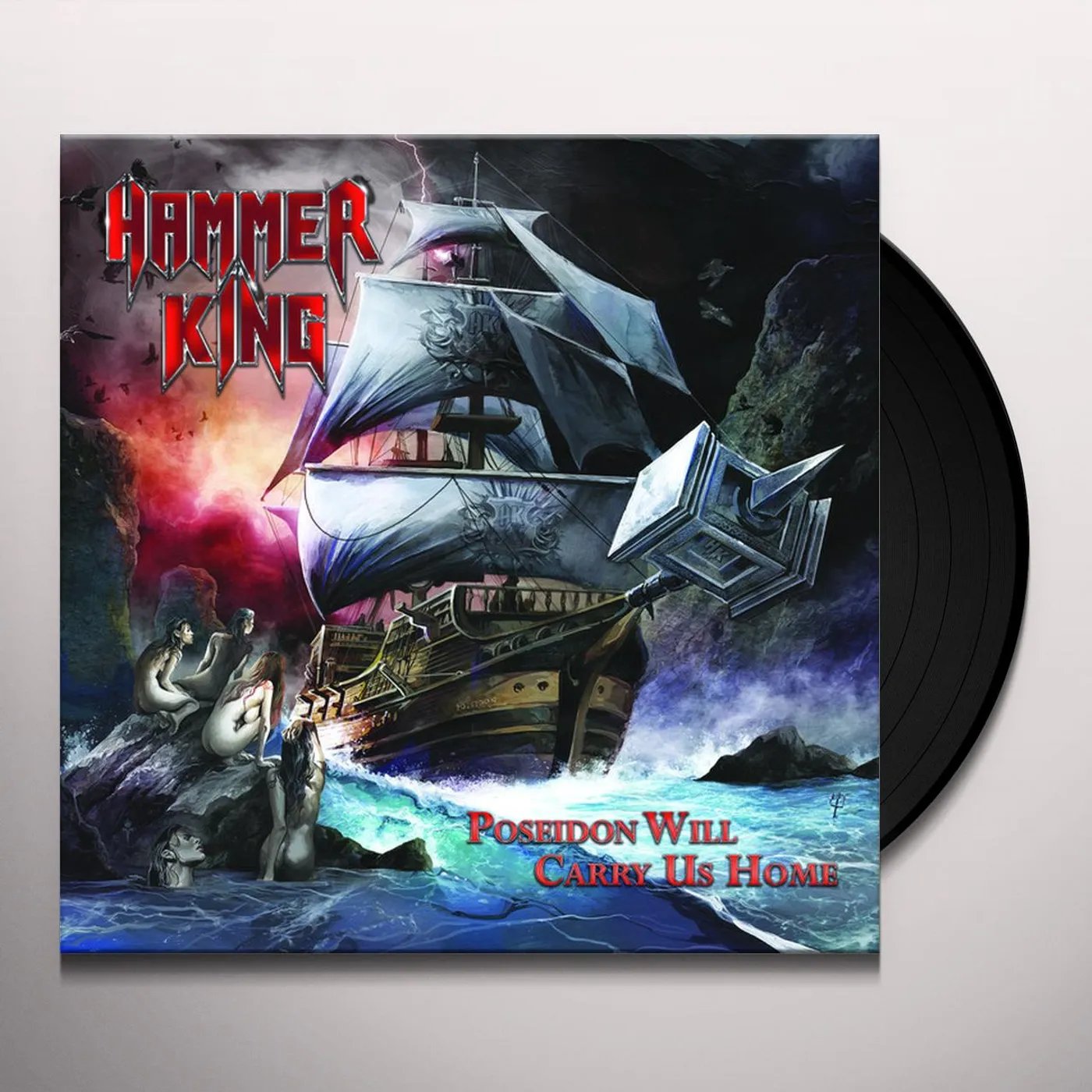 HAMMER KING Poseidon Will Carry Us Home Vinyl Record