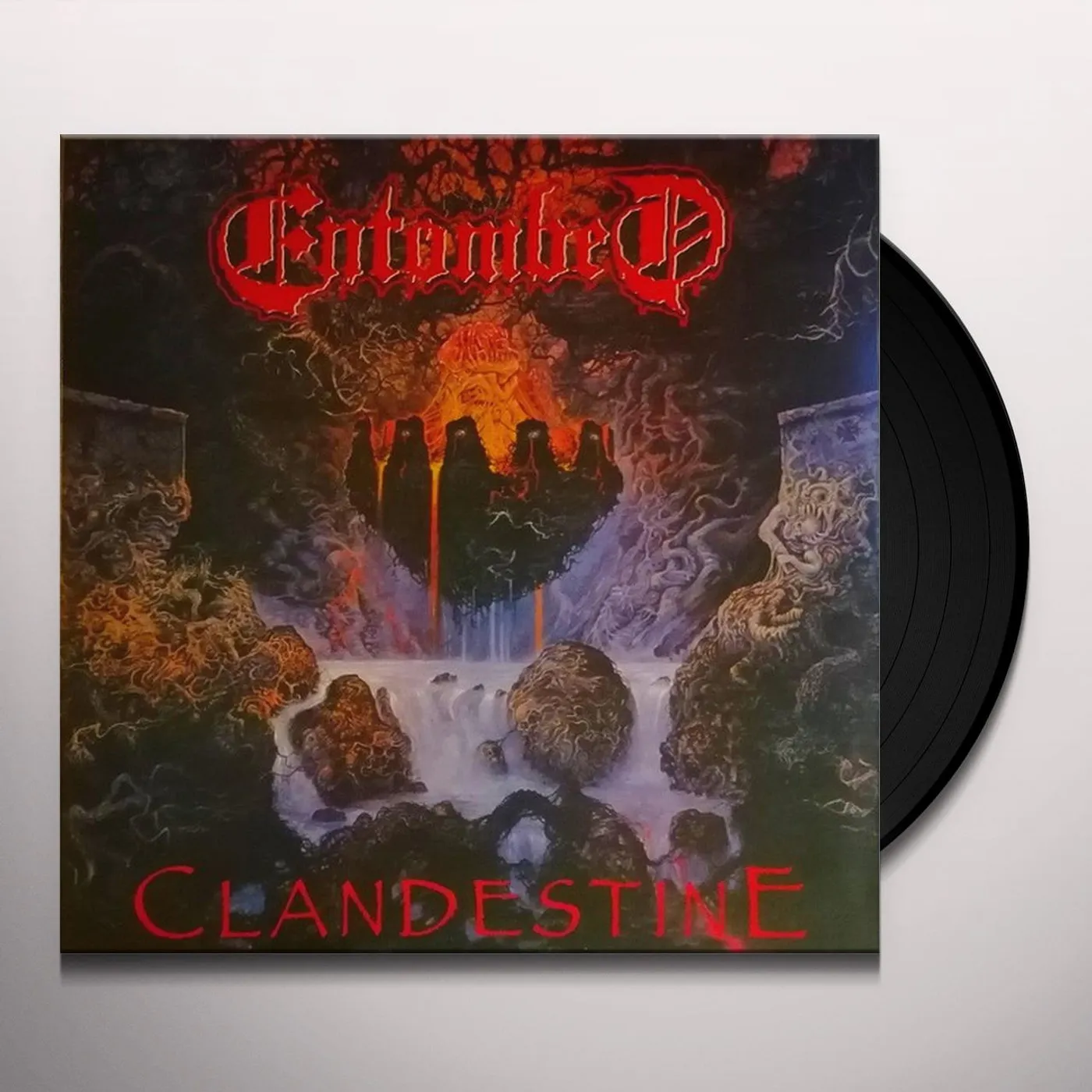 Entombed Clandestine Vinyl Record
