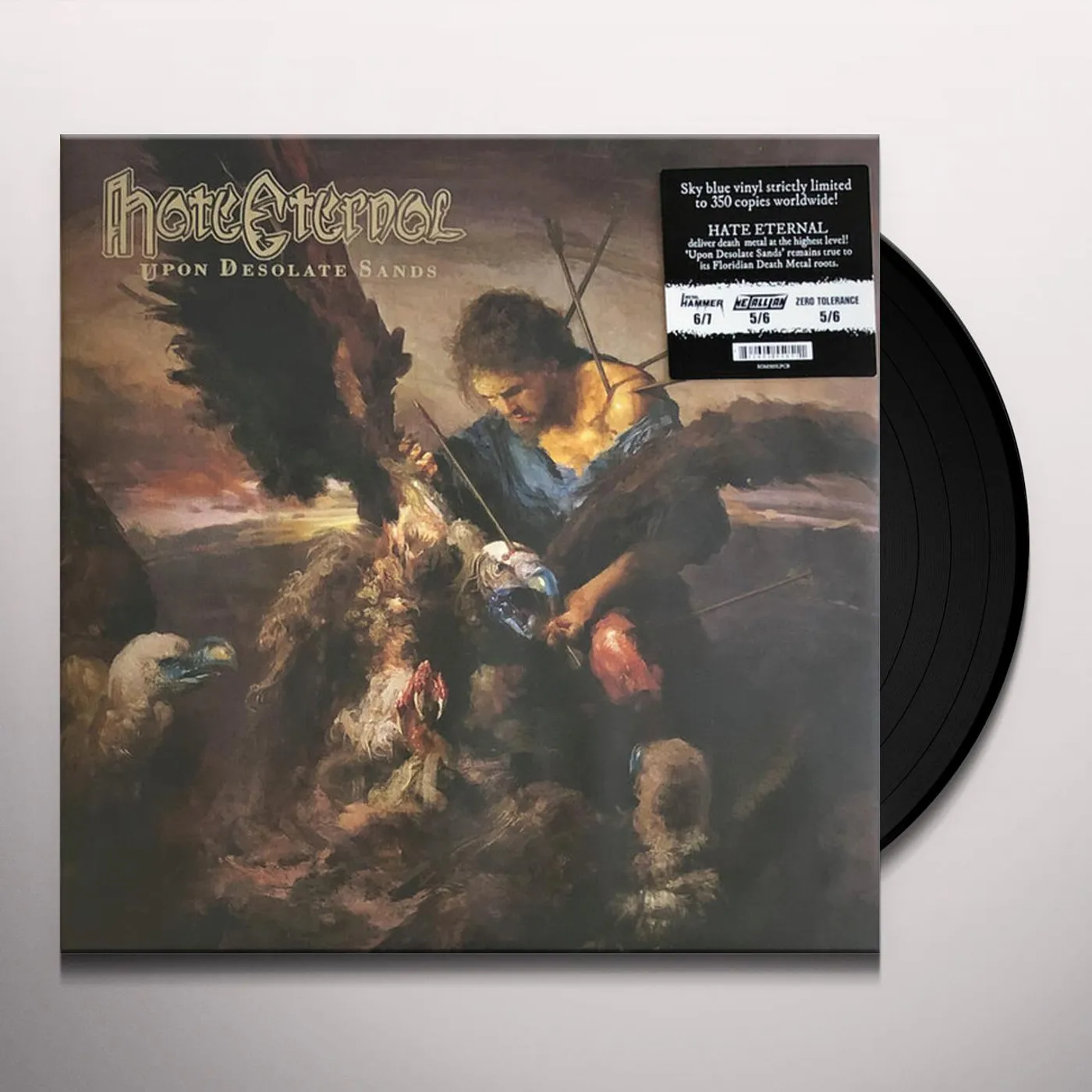 Hate Eternal Upon Desolate Sands Vinyl Record
