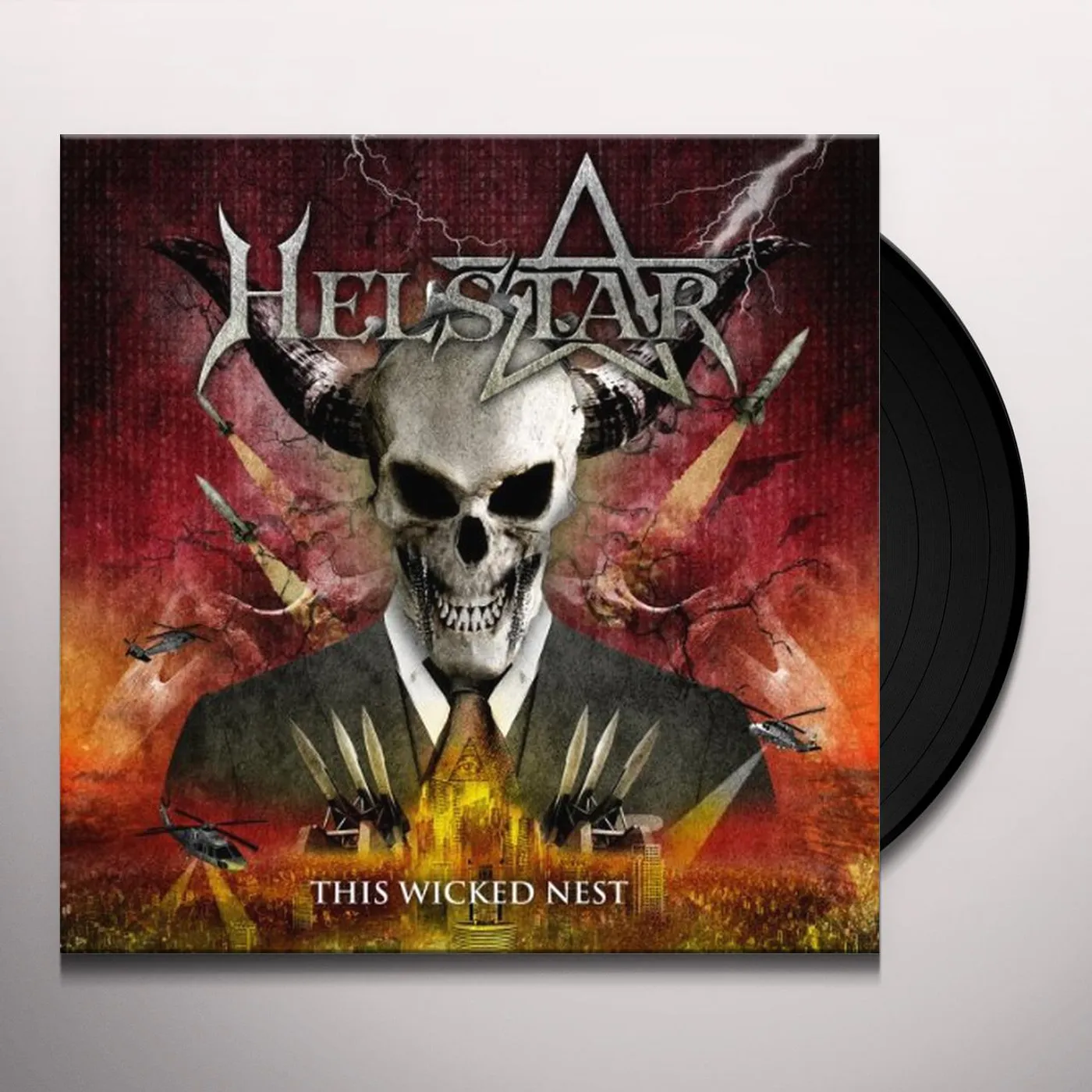 Helstar This Wicked Nest Vinyl Record