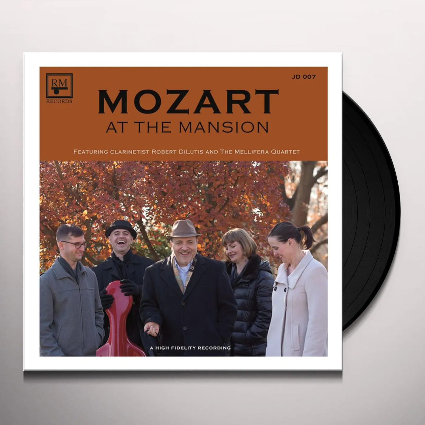Robert DiLutis Mozart at the Mansion Vinyl Record