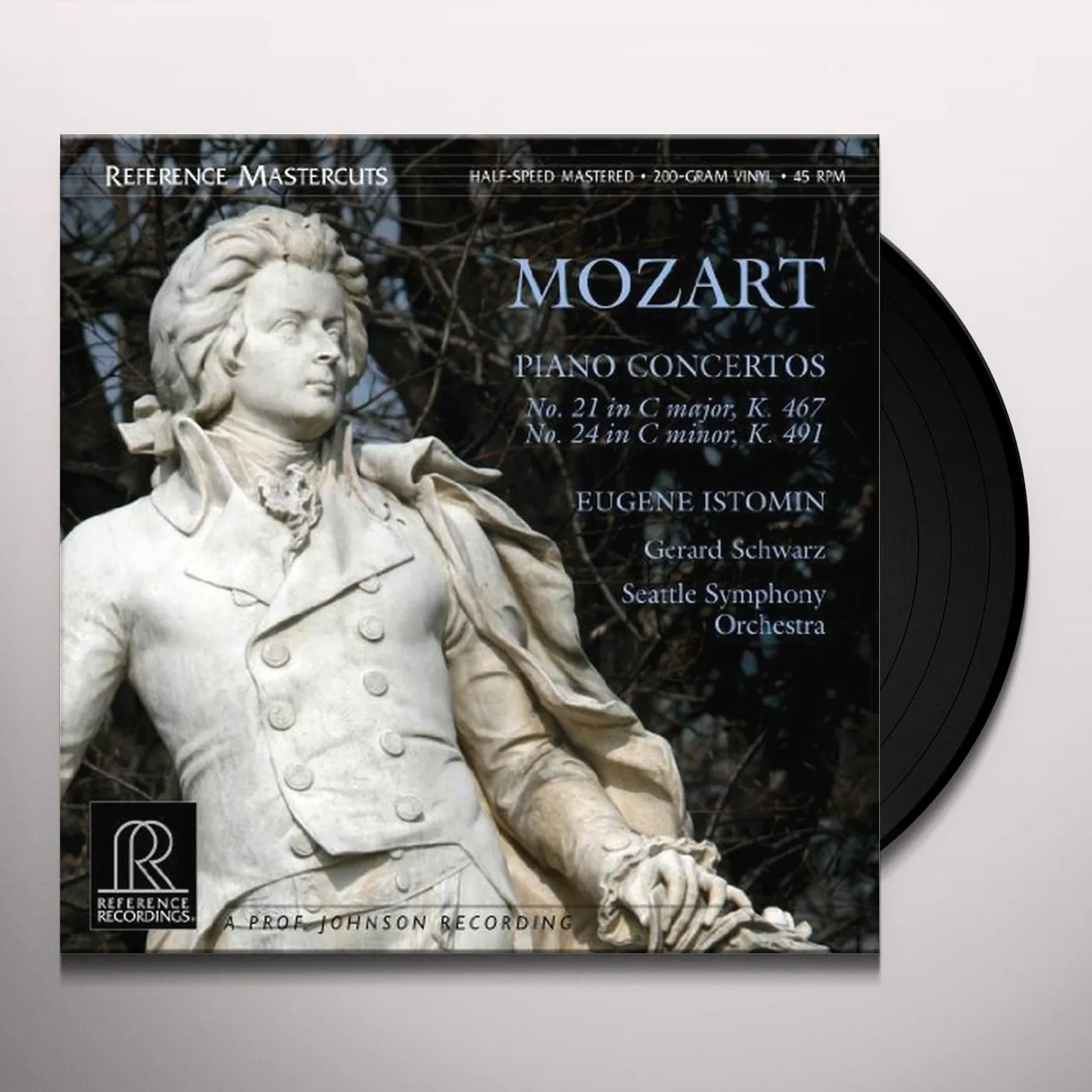 Wolfgang Amadeus Mozart PIANO CONCERTOS 21 & 24 Vinyl Record