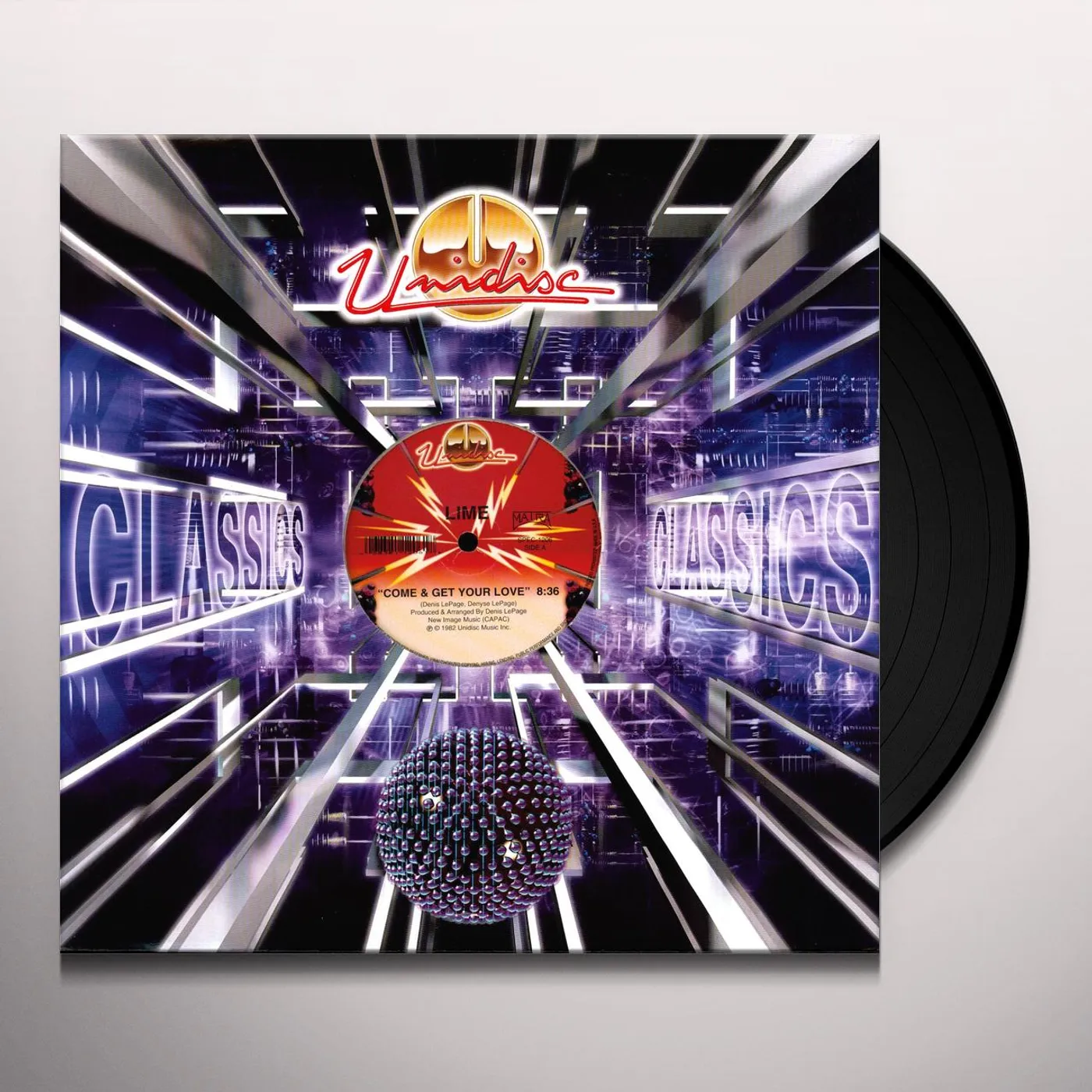 Lime COME & GET YOUR LOVE/YOUR LOVE Vinyl Record