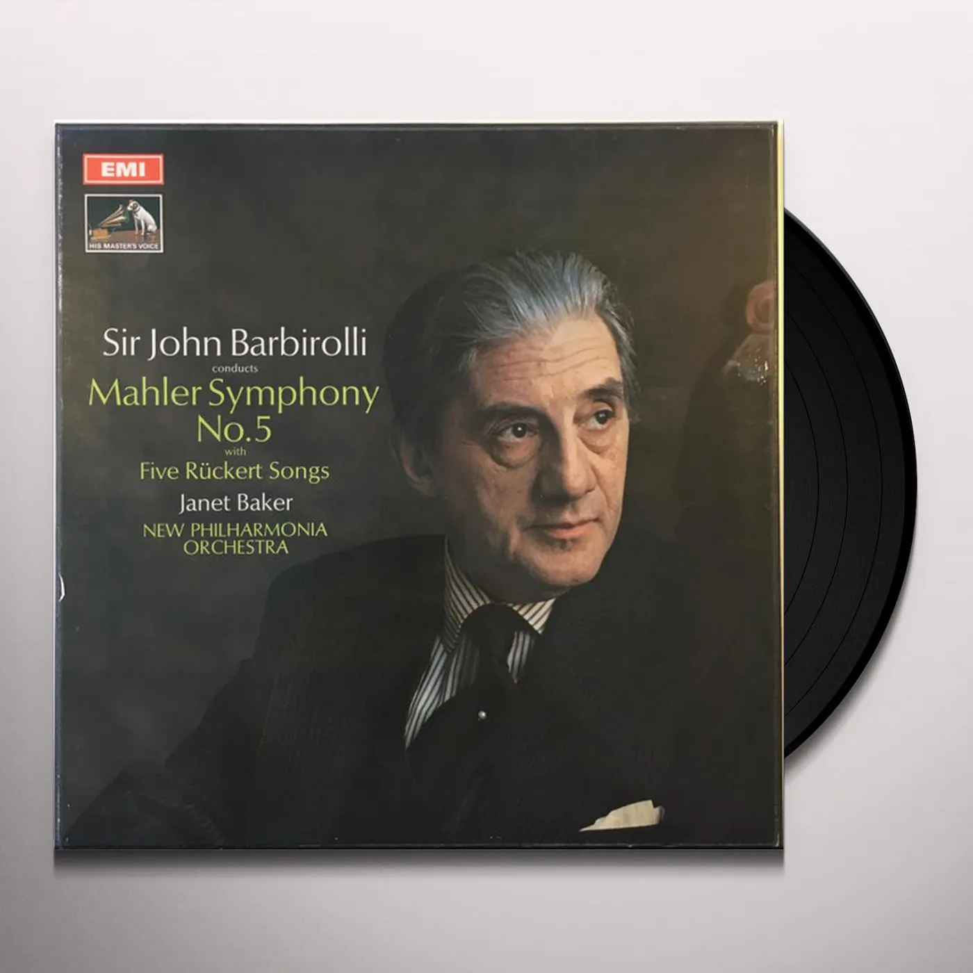 Janet Baker / New Philharmonia Orchestra MAHLER: SYMPHONY NO. 5 & RUCKERT-LIEDER Vinyl Record