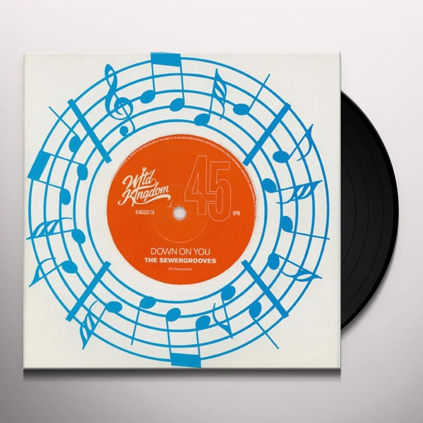 Sewergrooves DOWN ON YOU Vinyl Record