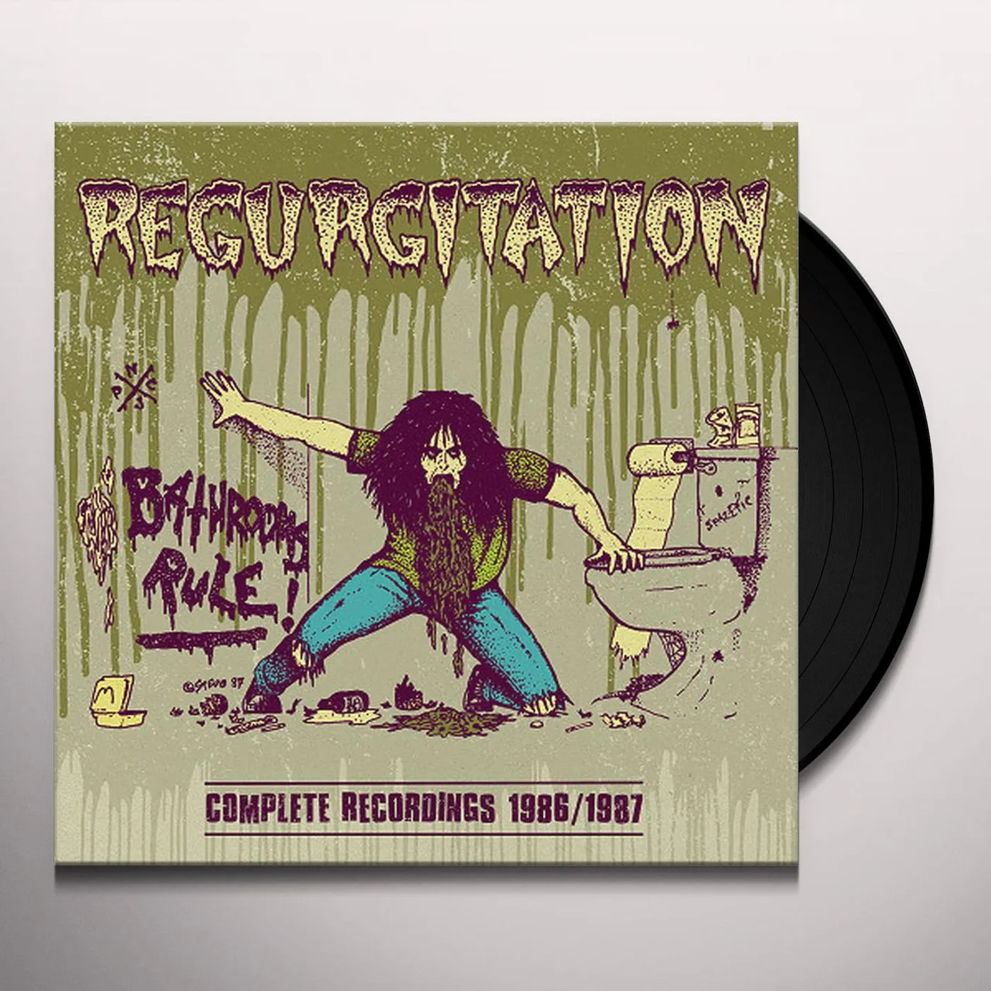 Regurgitation BATHROOMS RULE: COMPLETE RECORDINGS 1986/1987 Vinyl Record