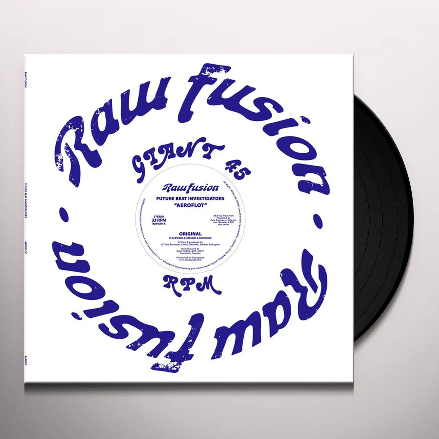 Future Beat Investigators AERO FLOT Vinyl Record