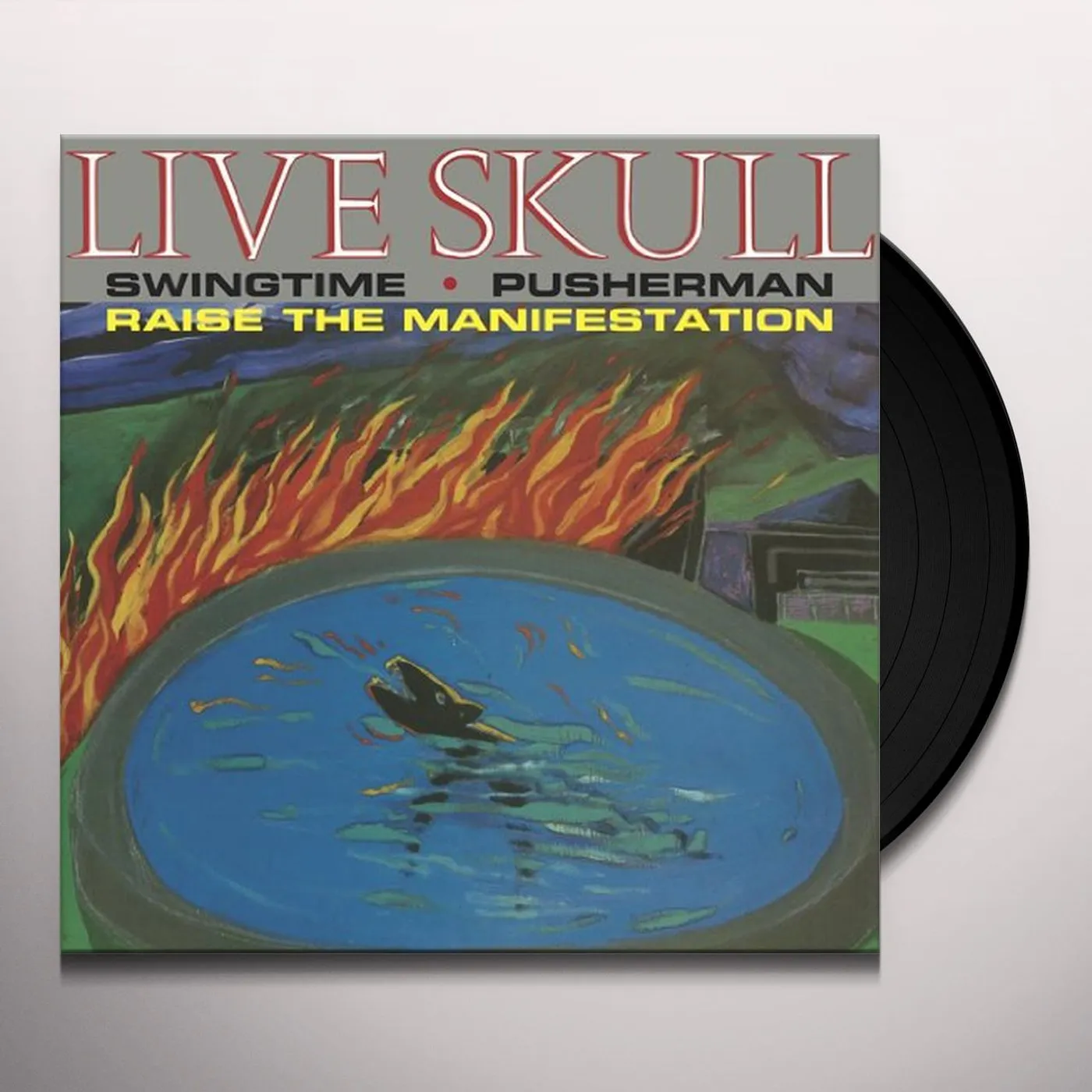 Live Skull Pusherman Vinyl Record