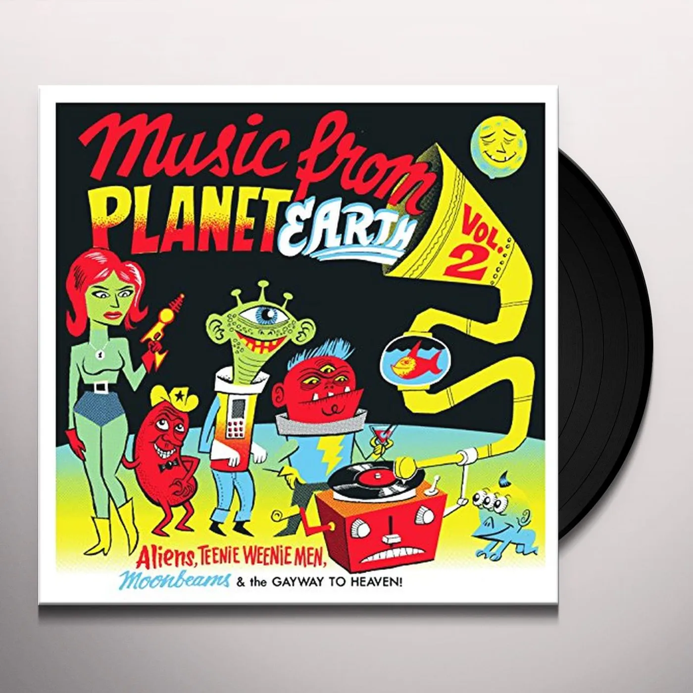 MUSIC FROM PLANET EARTH 2: ALIENS TEENIE / VARIOUS Vinyl Record