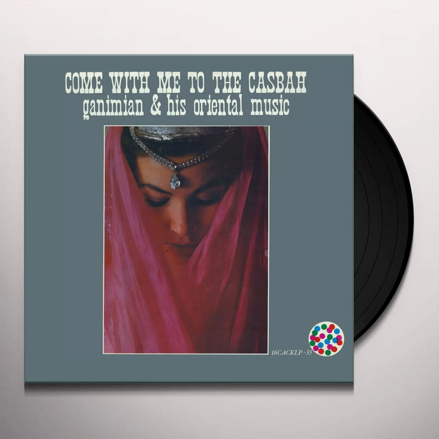 Ganimian and His Oriental Music COME WITH ME TO THE CASBAH Vinyl Record - UK Release