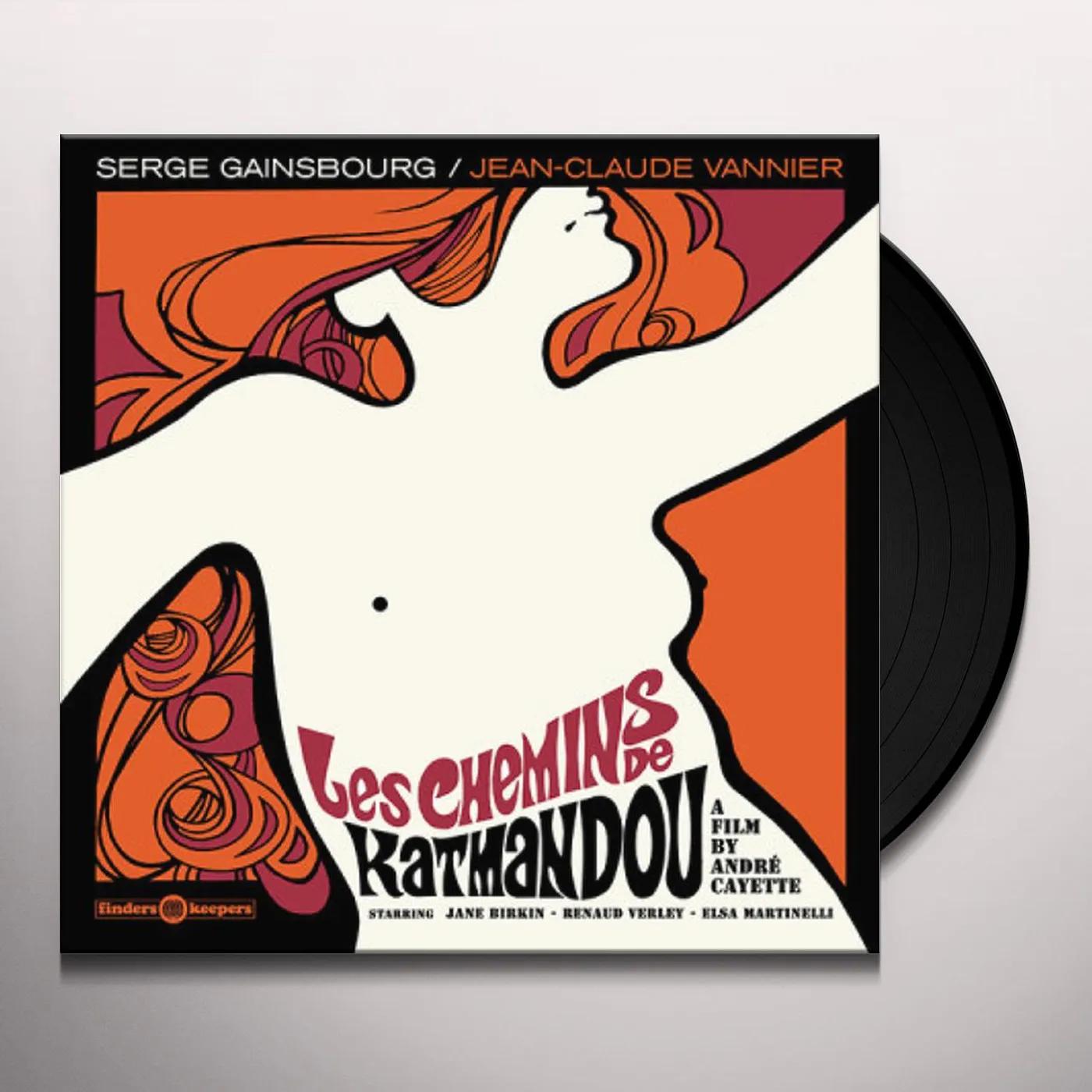 Serge Gainsbourg / Jean-Claude Vannier LES CHEMINS DE KATMANDOU - Original Soundtrack Vinyl Record