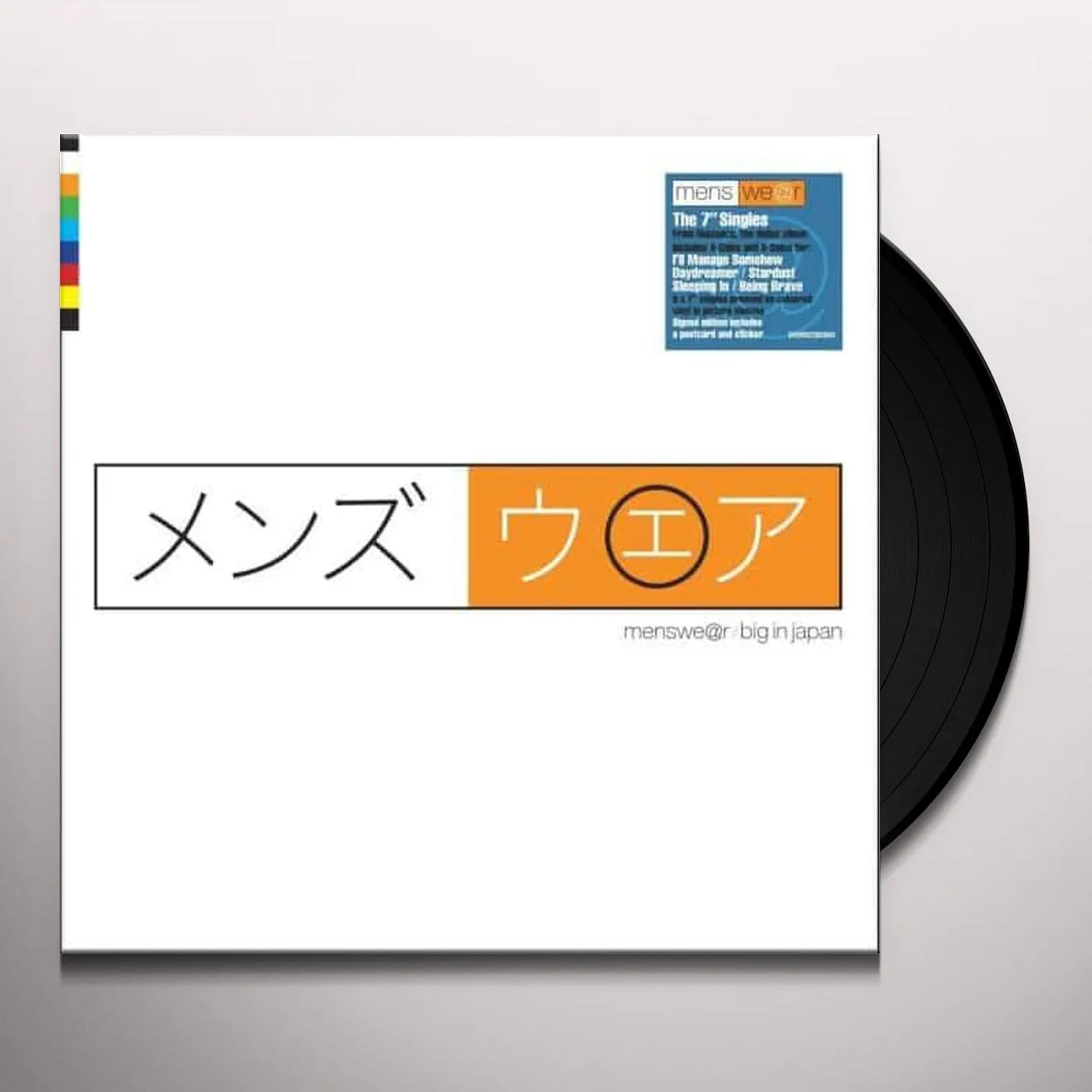 Menswear BIG IN JAPAN: THE 7-INCH SINGLES Vinyl Record