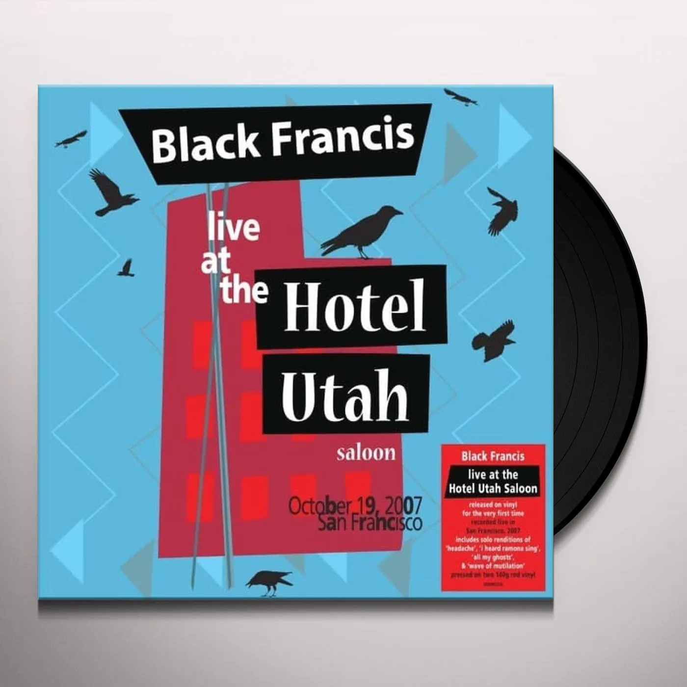 Black Francis Live At The Hotel Utah Saloon Vinyl Record