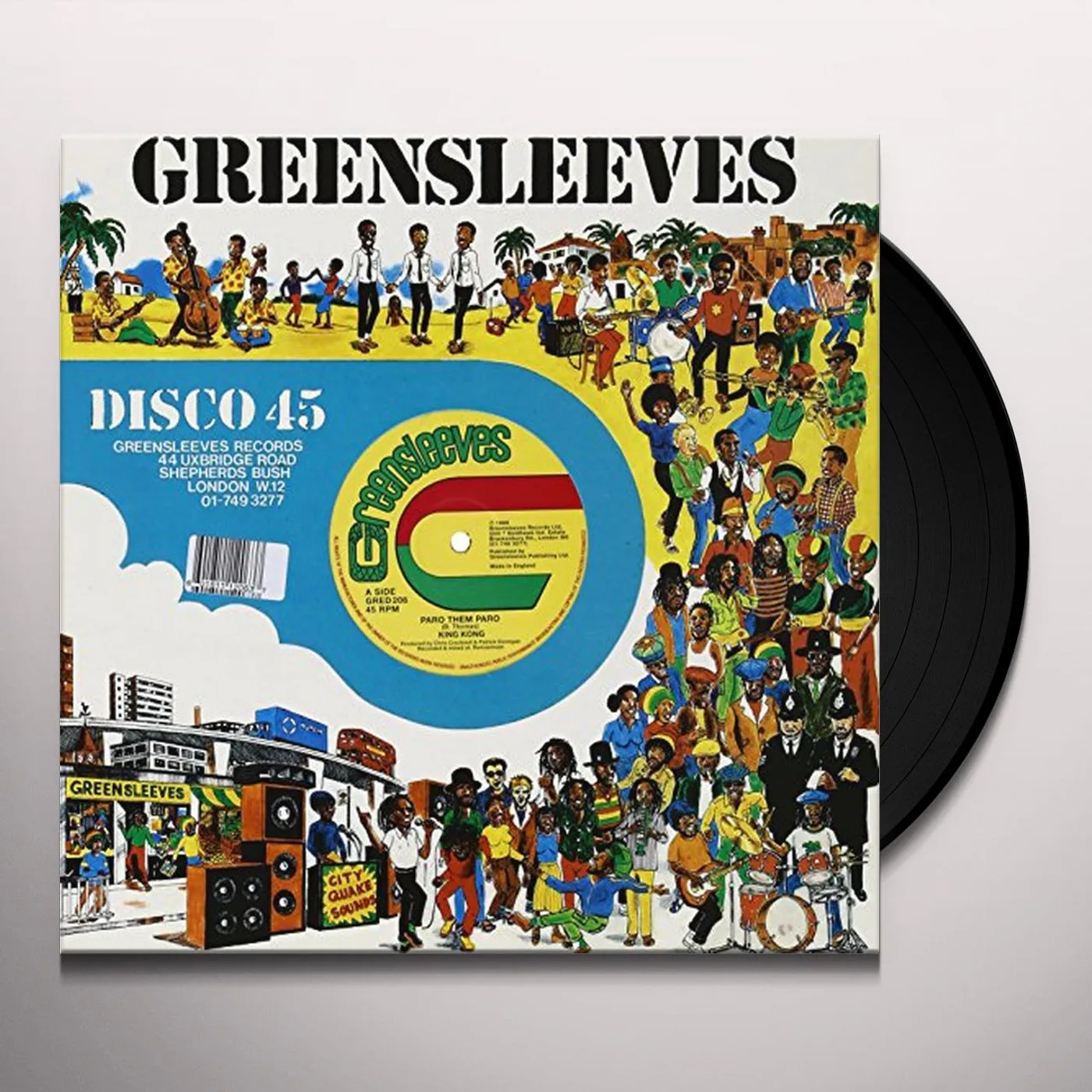 King Kong Paro Them Paro Vinyl Record