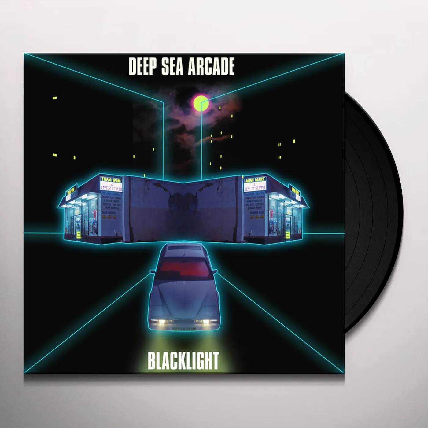 Deep Sea Arcade Blacklight Vinyl Record