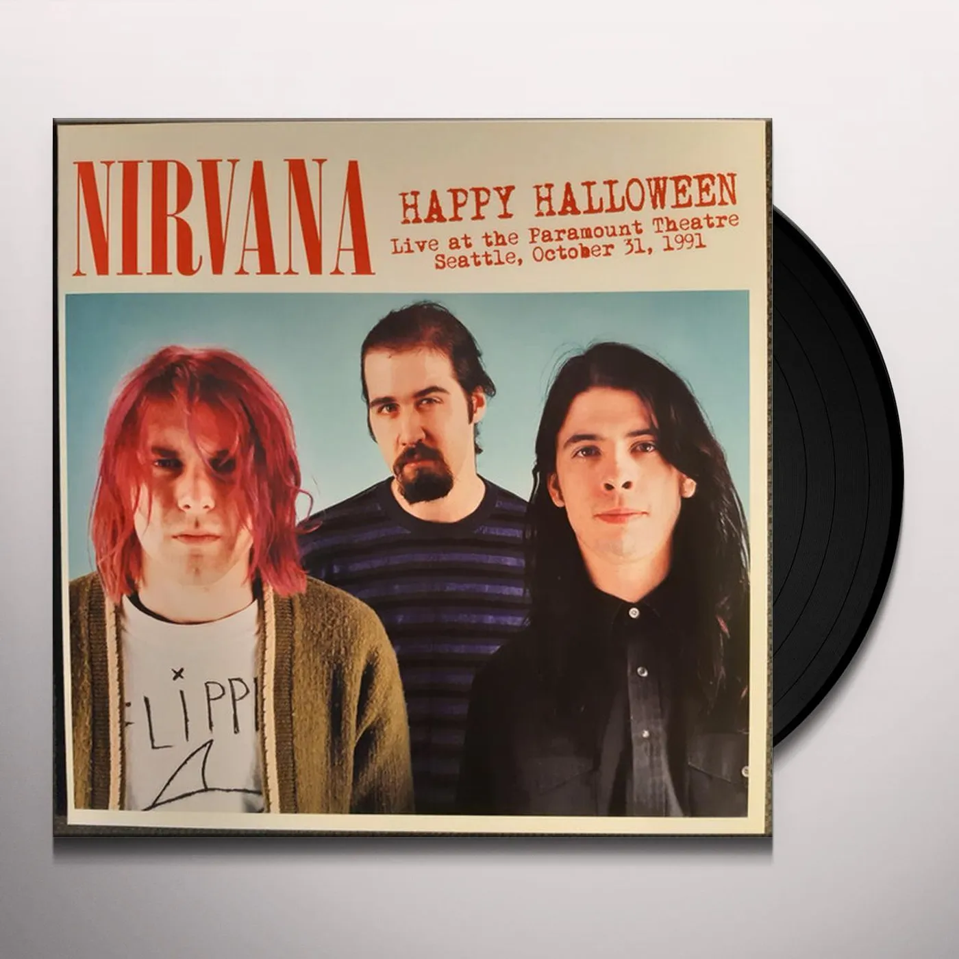 Nirvana HAPPY HALLOWEEN: LIVE AT THE PARAMOUNT THEATRE SEATTLE OCTOBER 31ST 1991 (PINK VINYL) Vinyl Record