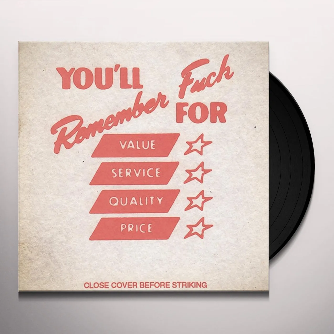 Fuck Baby Loves A Funny Bunny Vinyl Record