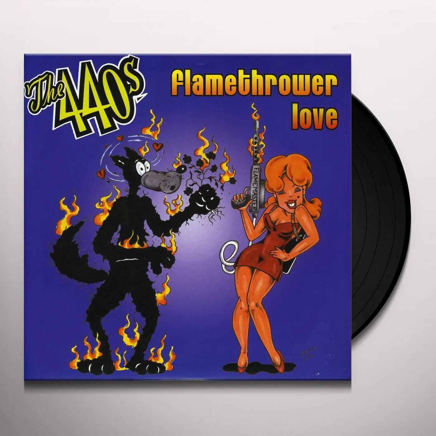 The 440's FLAMETHROWER LOVE Vinyl Record