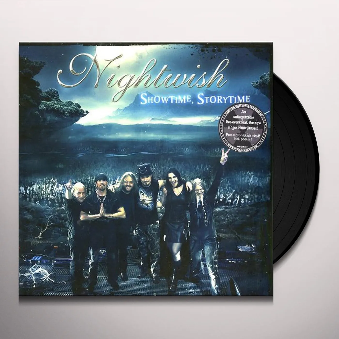 Nightwish SHOWTIME STORYTIME Vinyl Record - Holland Release