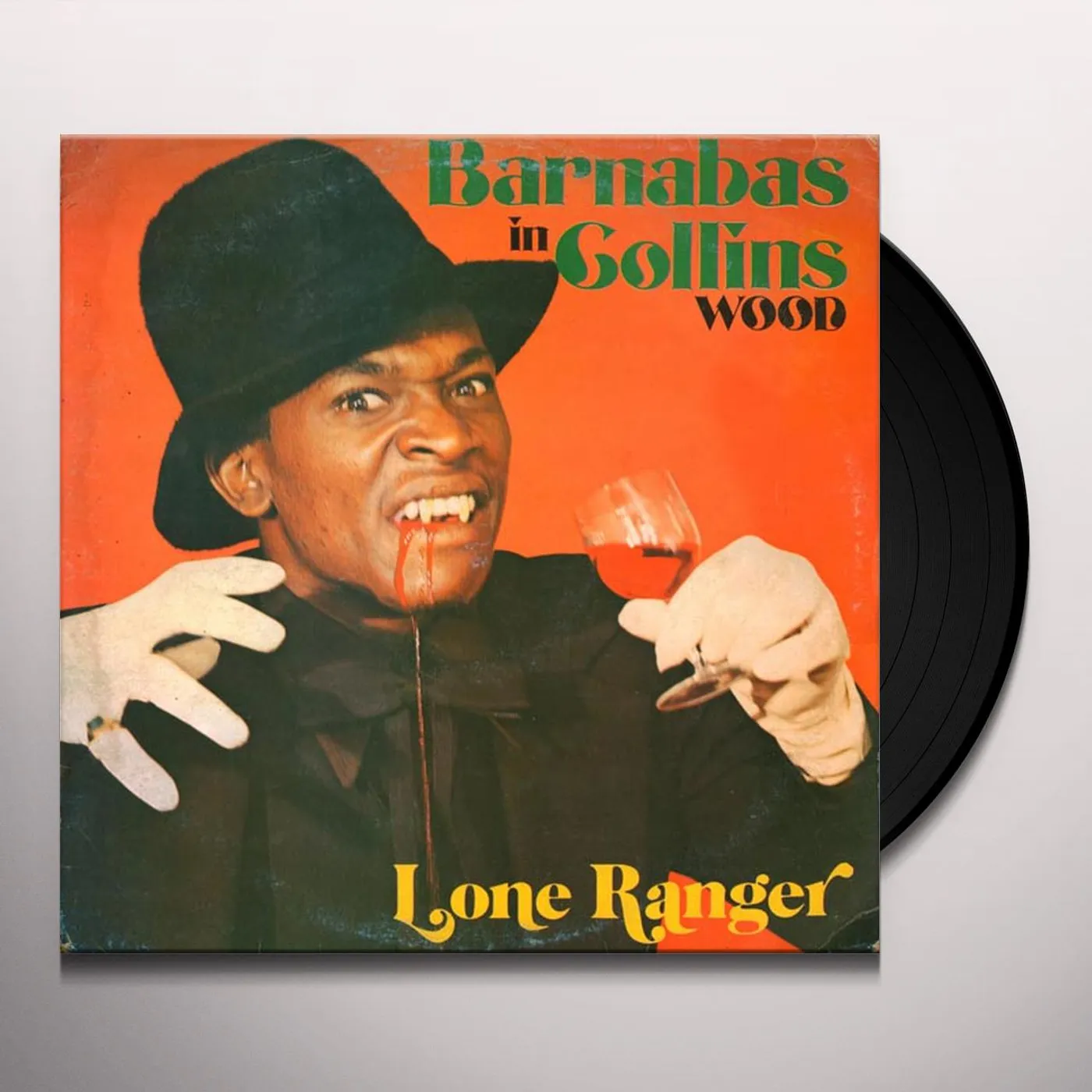 Lone Ranger Barnabas in Collins Wood Vinyl Record