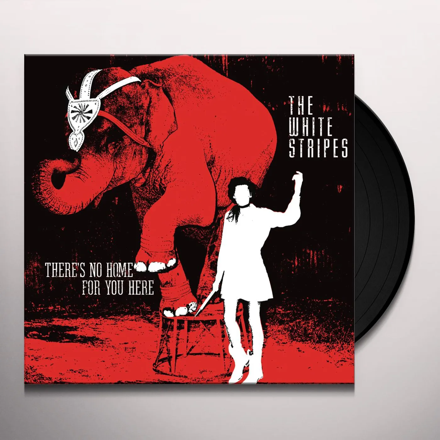 The White Stripes THERE'S NO HOME FOR YOU HERE / I FOUGHT PIRANHAS Vinyl Record