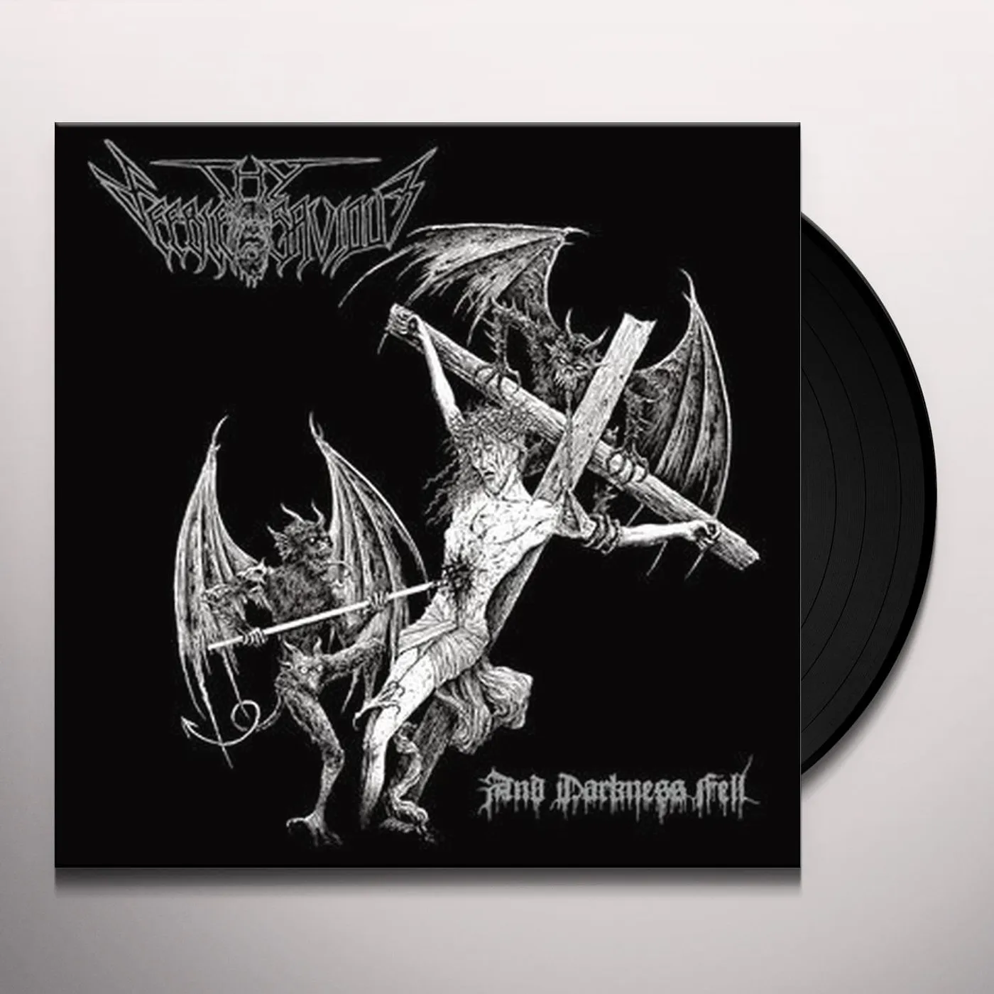 Feeble Savior DARKNESS FELL Vinyl Record