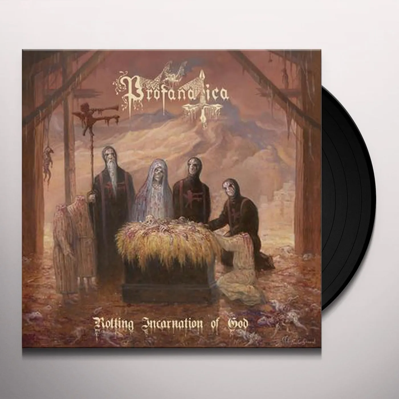 Profanatica Rotting Incarnation of God Vinyl Record