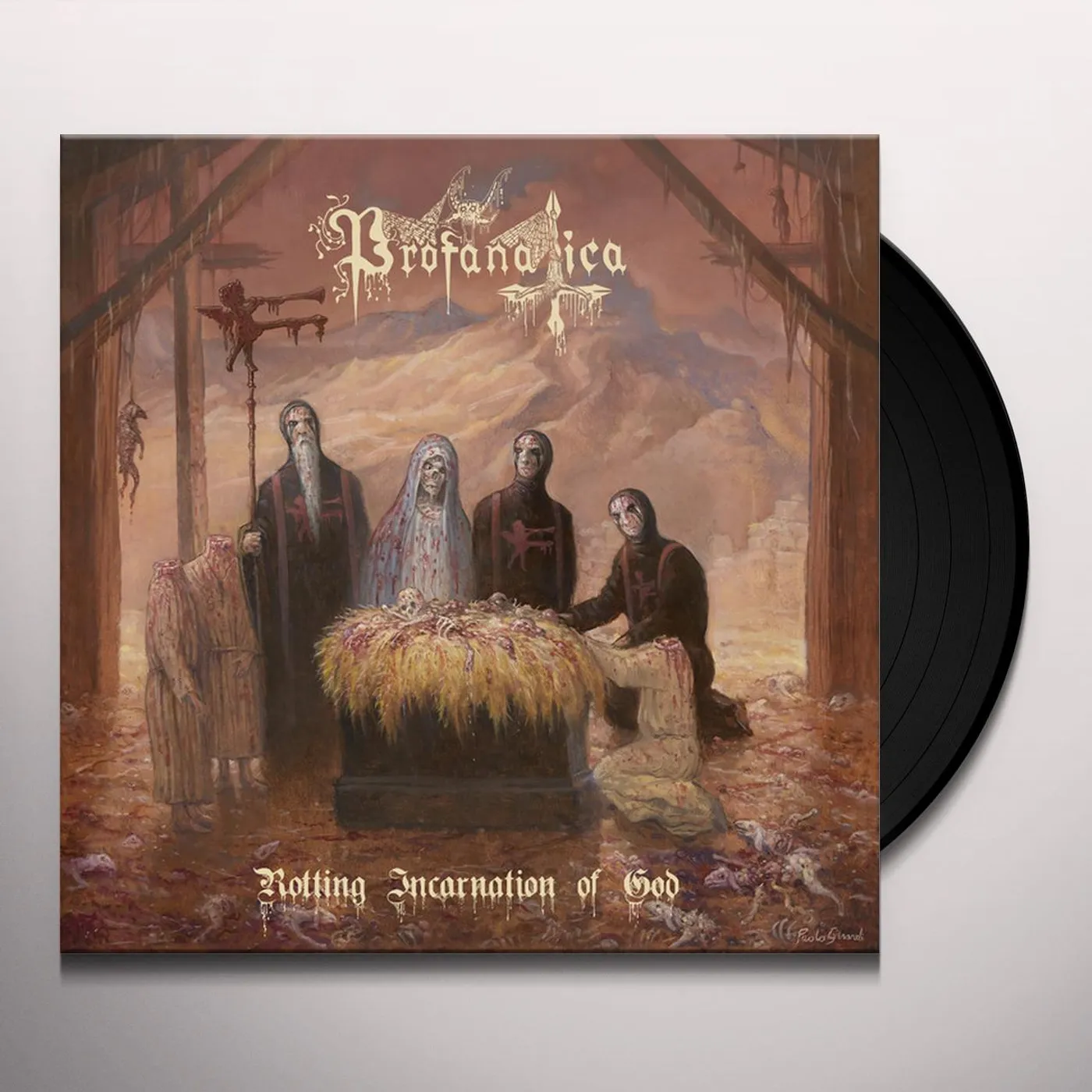 Profanatica Rotting Incarnation of God Vinyl Record