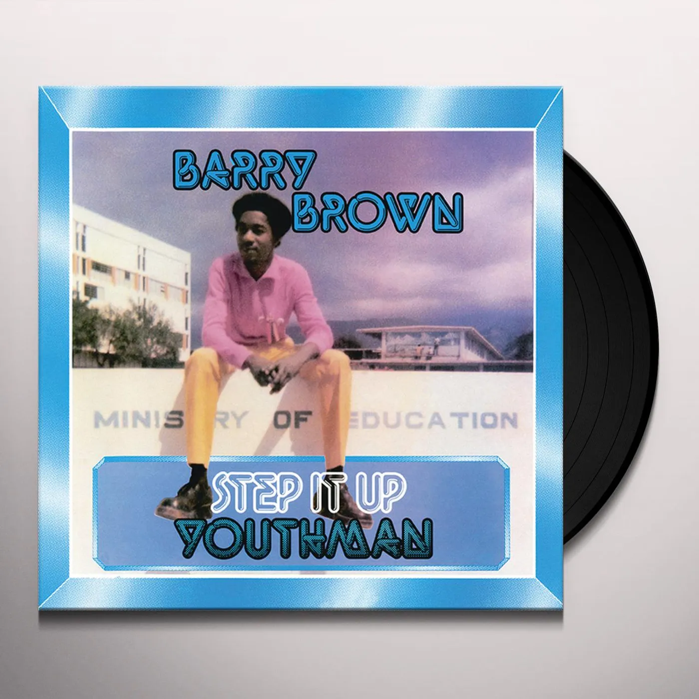 Barry Brown Step It Up Youthman Vinyl Record