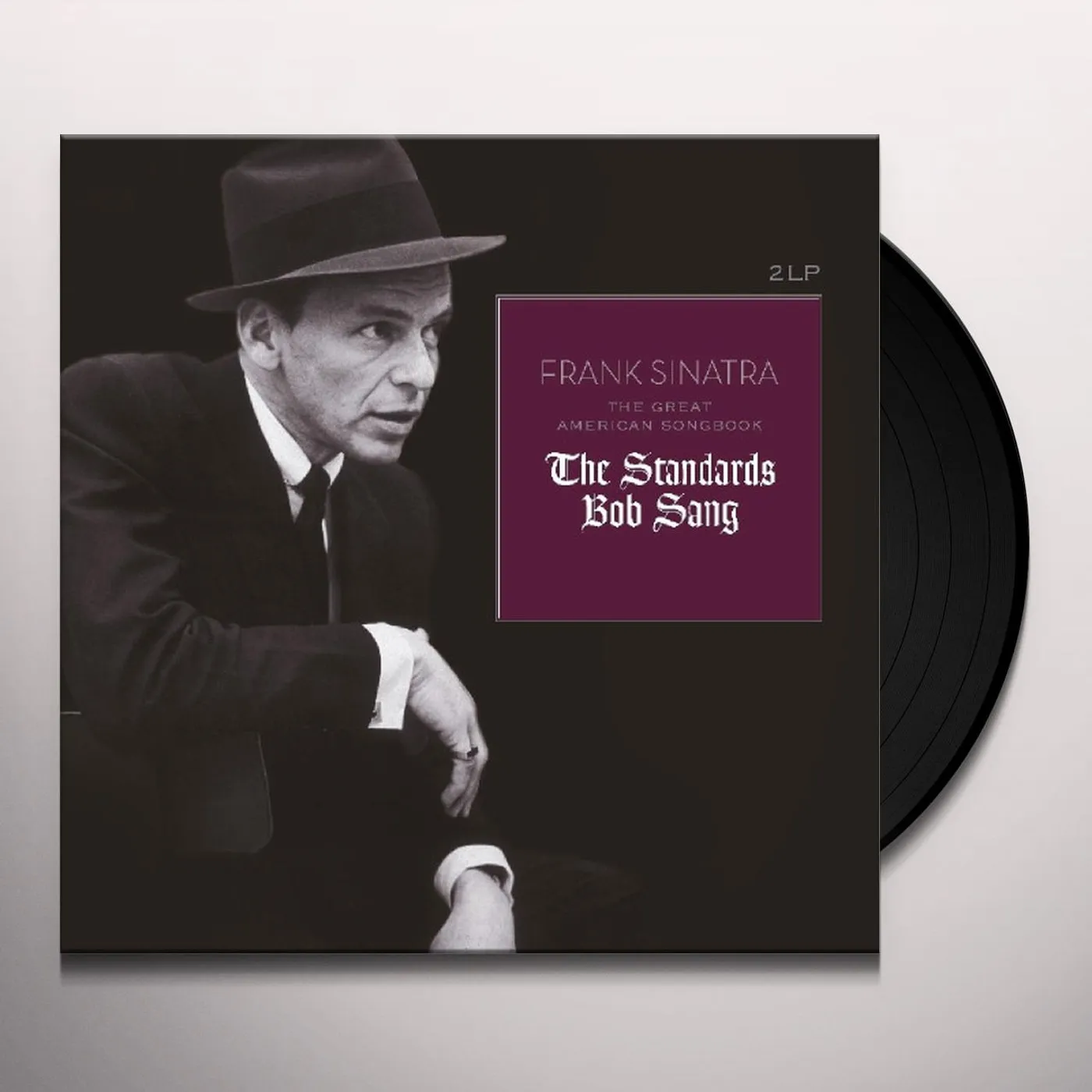 Frank Sinatra GREAT AMERICAN SONGBOOK: THE STANDARDS BOB SANG (2LP/TRANSPARENT VINYL) Vinyl Record