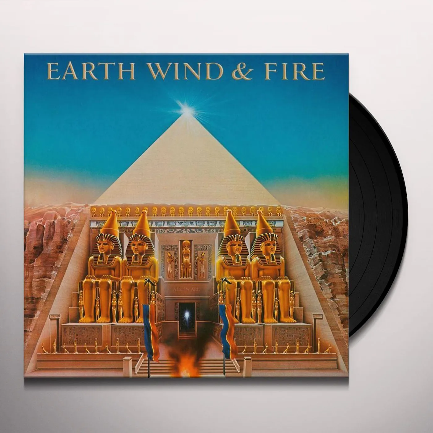 Earth, Wind & Fire ALL N ALL (180/FLAME COLOURED VINYL/POSTER) Vinyl Record