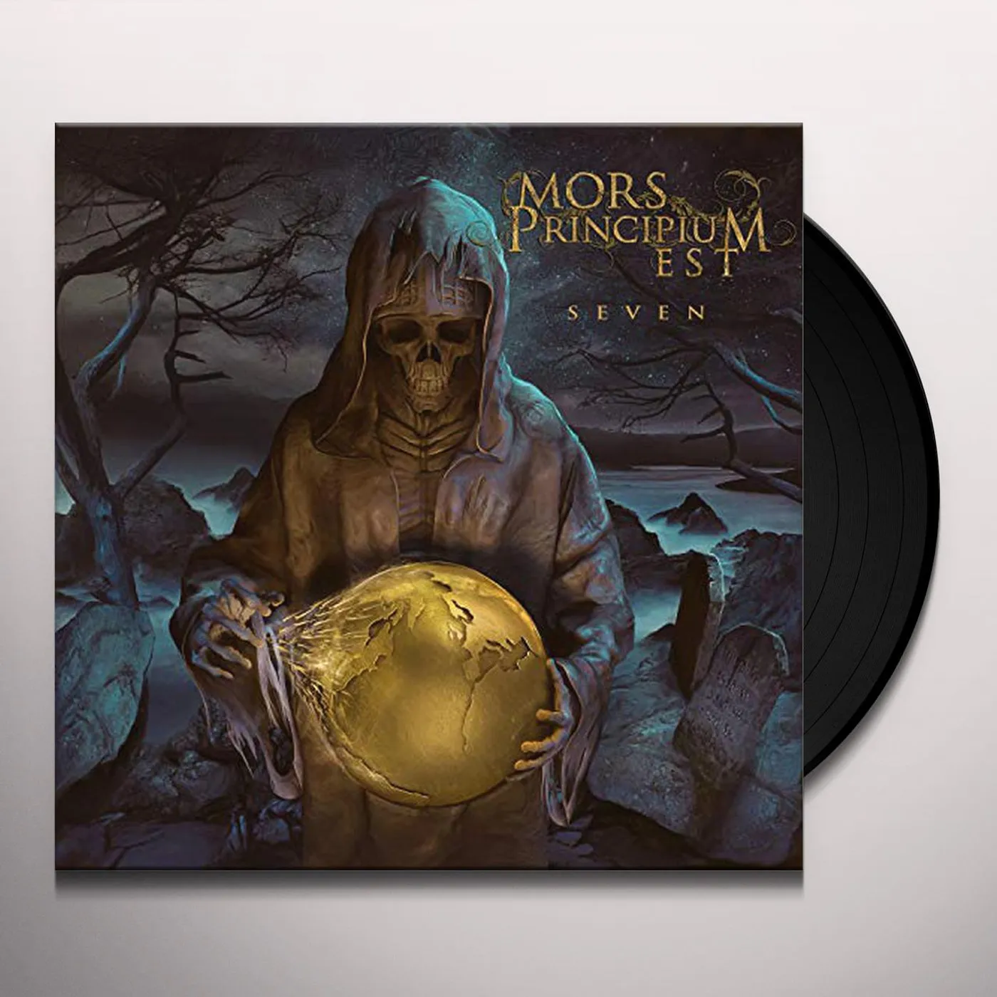 Mors Principium Est SEVEN (GOLD VINYL) Vinyl Record