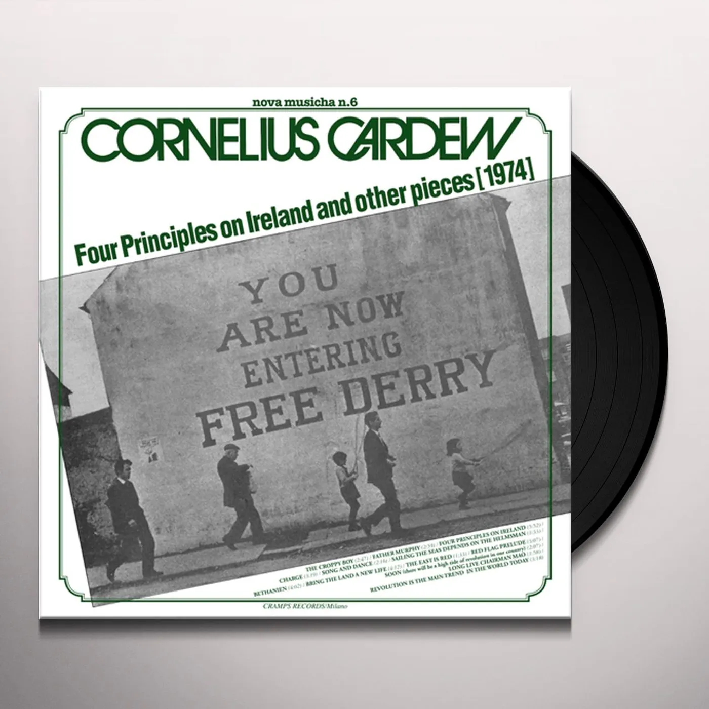 Cornelius Cardew NOVA MUSICHA NO. 6: FOUR PRINCIPLES ON IRELAND Vinyl Record