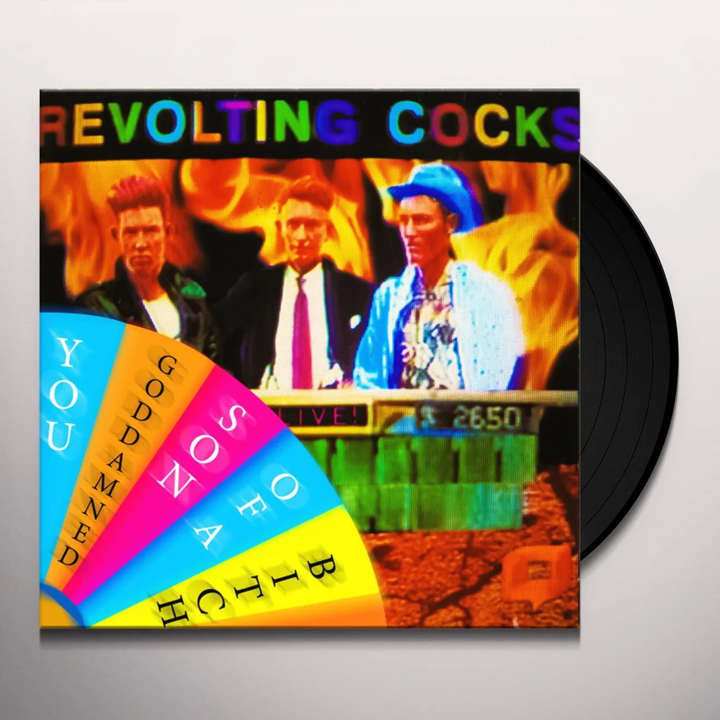 Revolting Cocks LIVE! YOU GODDAMNED SON OF A BITCH Vinyl Record