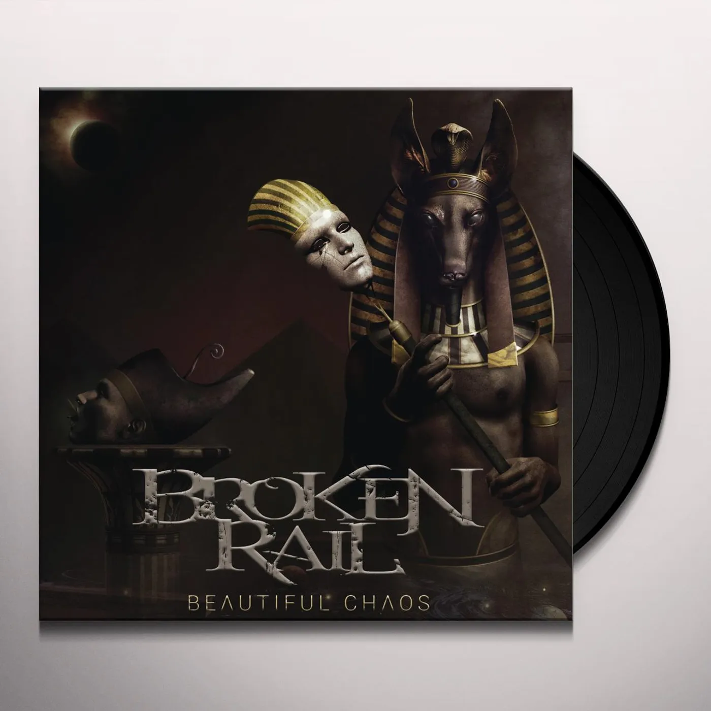 BrokenRail Beautiful Chaos (Gold & Silver Vinyl) Vinyl Record