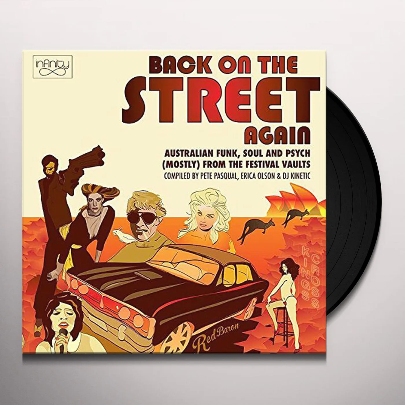 BACK ON THE STREET AGAIN: AUSTRALIAN FUNK SOUL & Vinyl Record