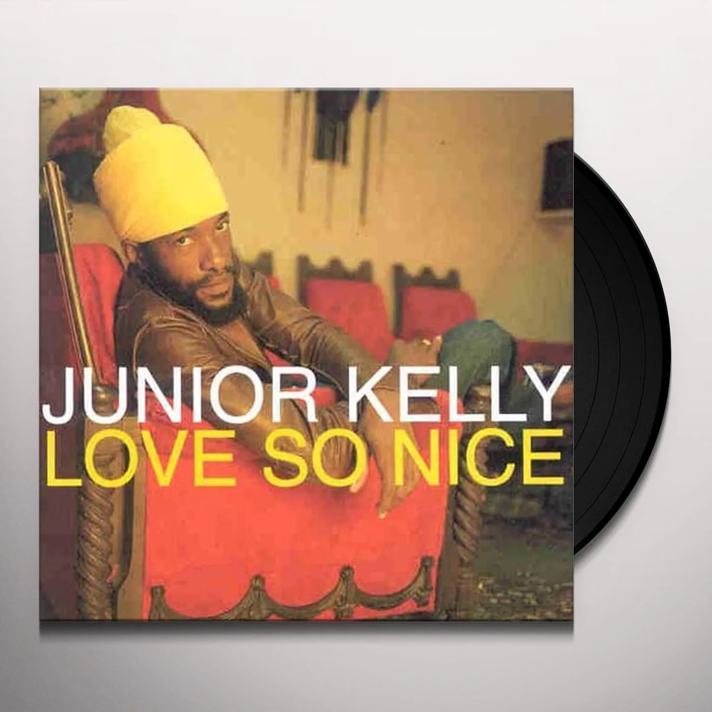 Junior Kelly STANDING FIRM Vinyl Record