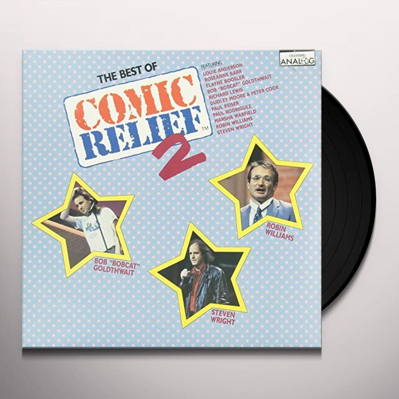 Comic Relief BEST OF VOL.2: WILLIAMS,ROBIN / GOLDBERG,WHOOPI Vinyl Record