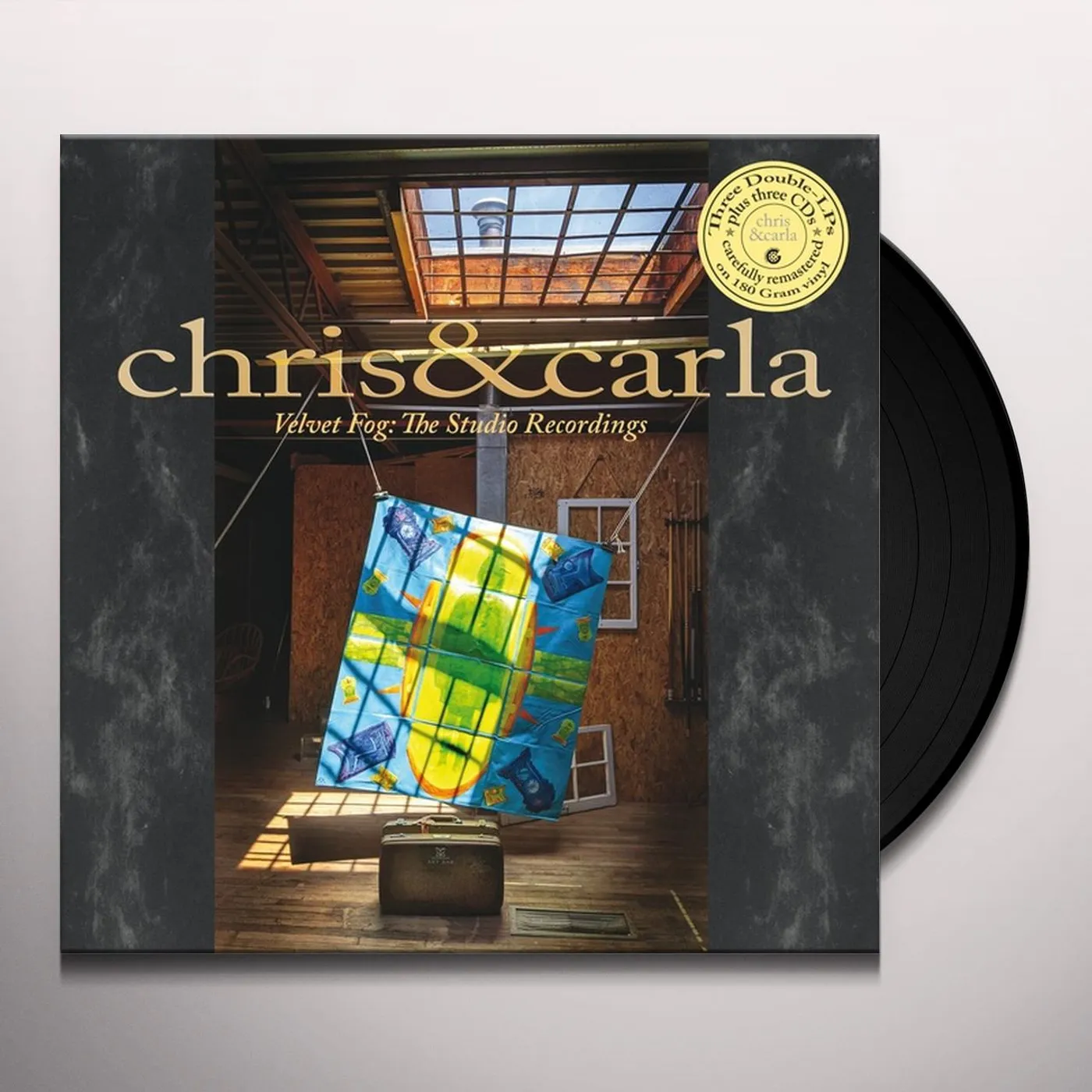 Chris & Carla VELVET FOG Vinyl Record